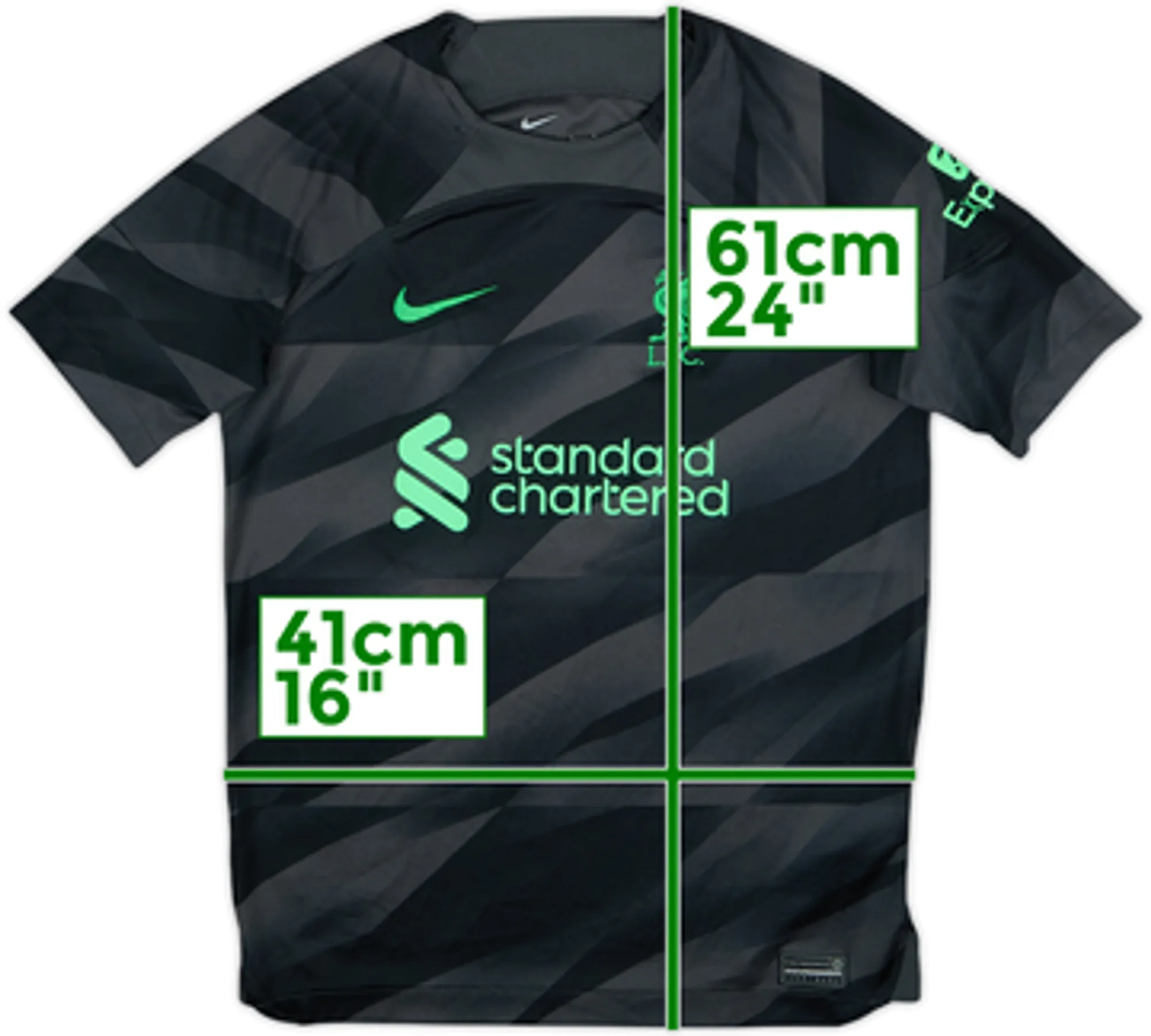 2022-23 Liverpool GK Shirt - 9/10 - (L.Boys)