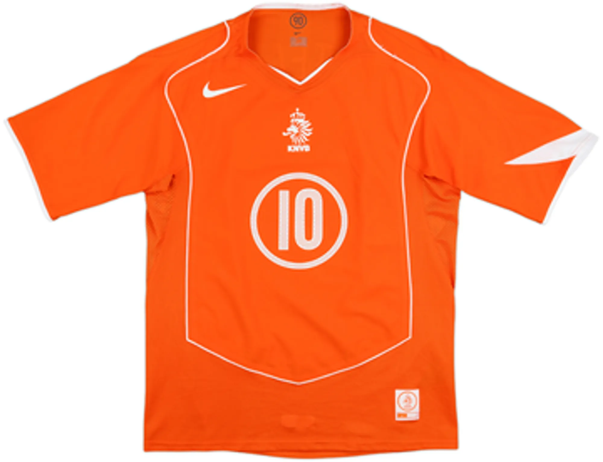 2004-06 Netherlands Limited Edition Player Issue Home Shirt 3194/5000 v.Nistelrooy #10 - 7/10 - (L)