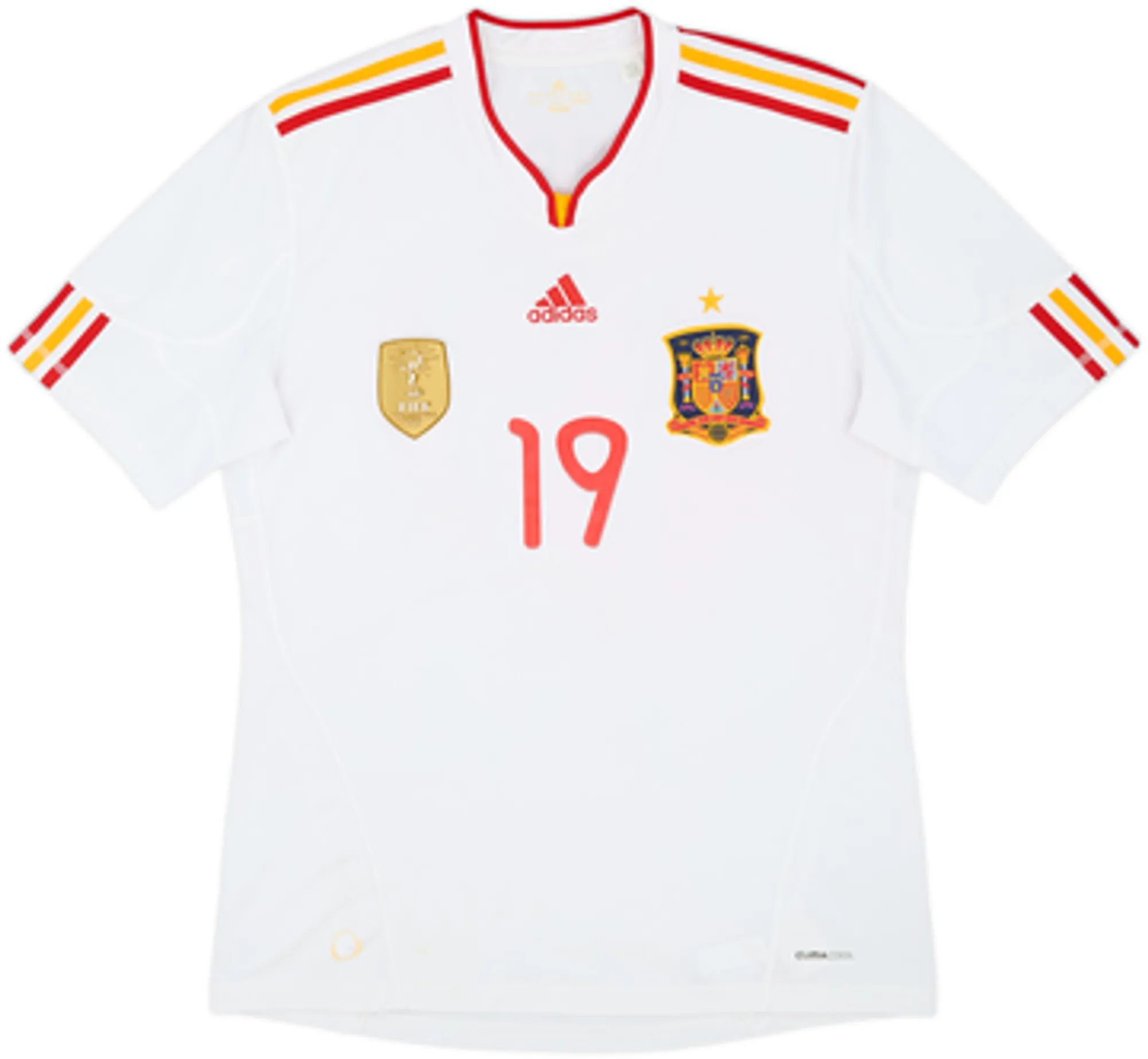 2011 Spain Away Shirt Llorente #19 - 5/10 - (L)