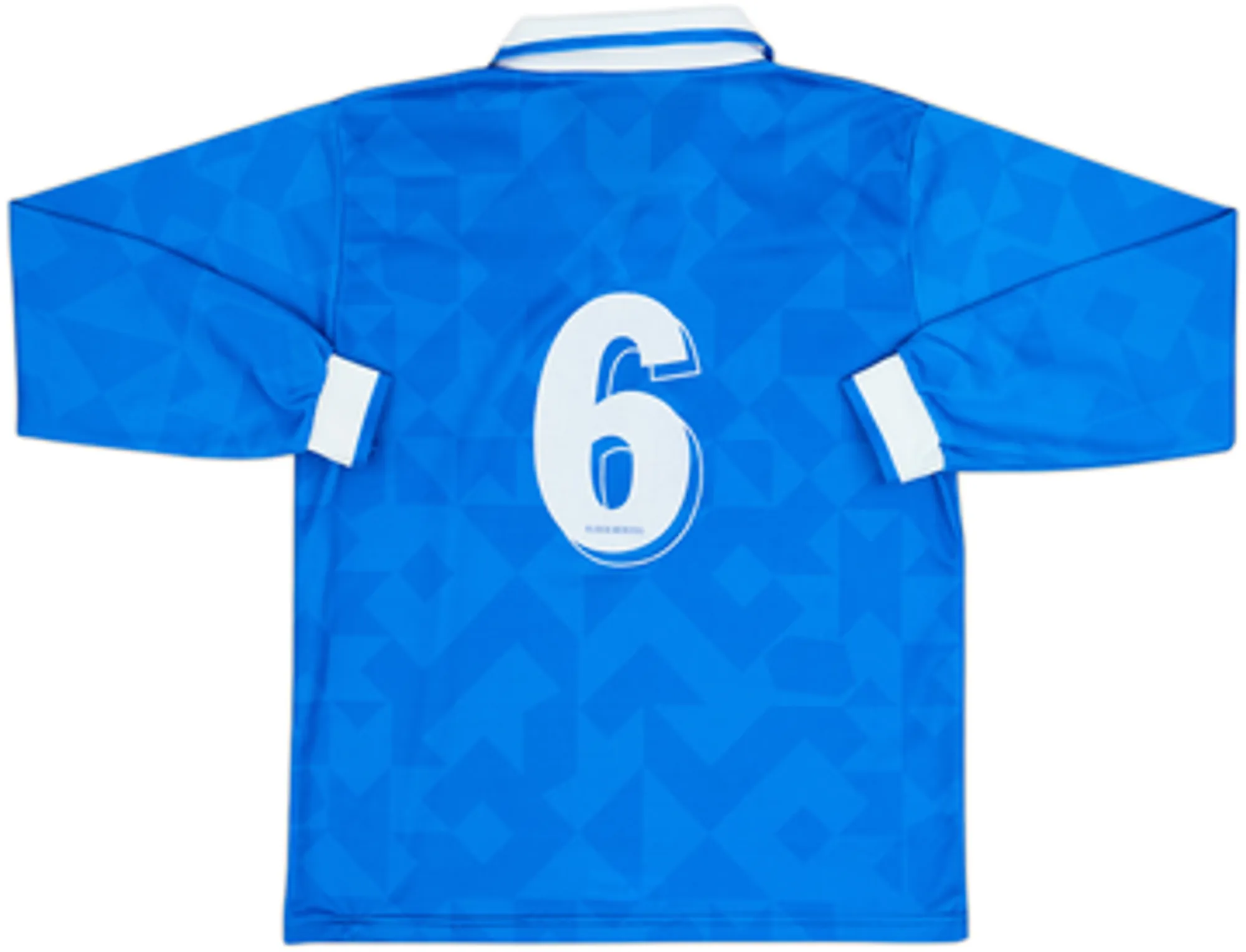 1994-96 Napoli Home L/S Shirt #6 - 8/10 - (Y)