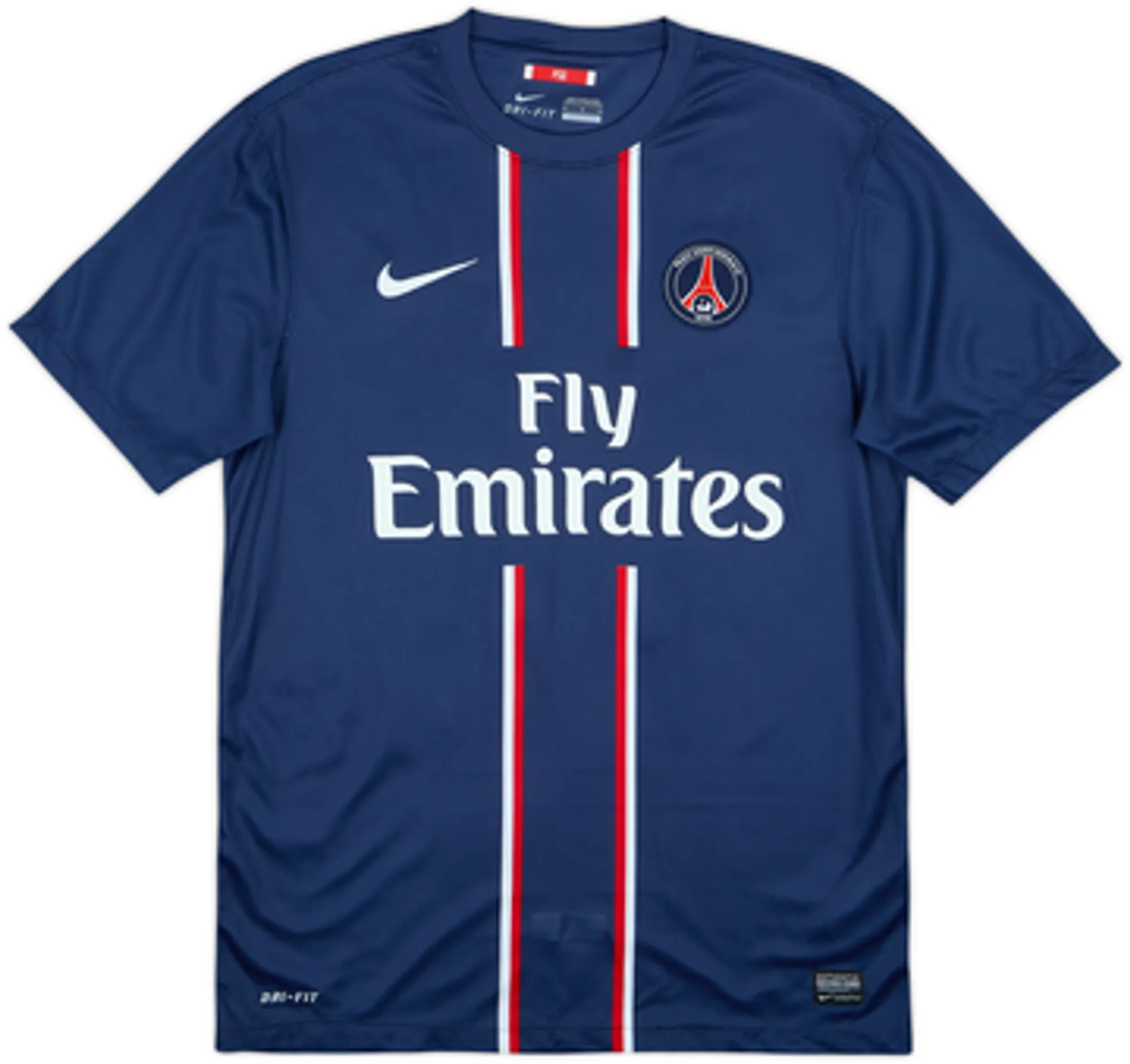 2012-13 Paris Saint-Germain Home Shirt Ibrahimovic #18 - 6/10 - (M)