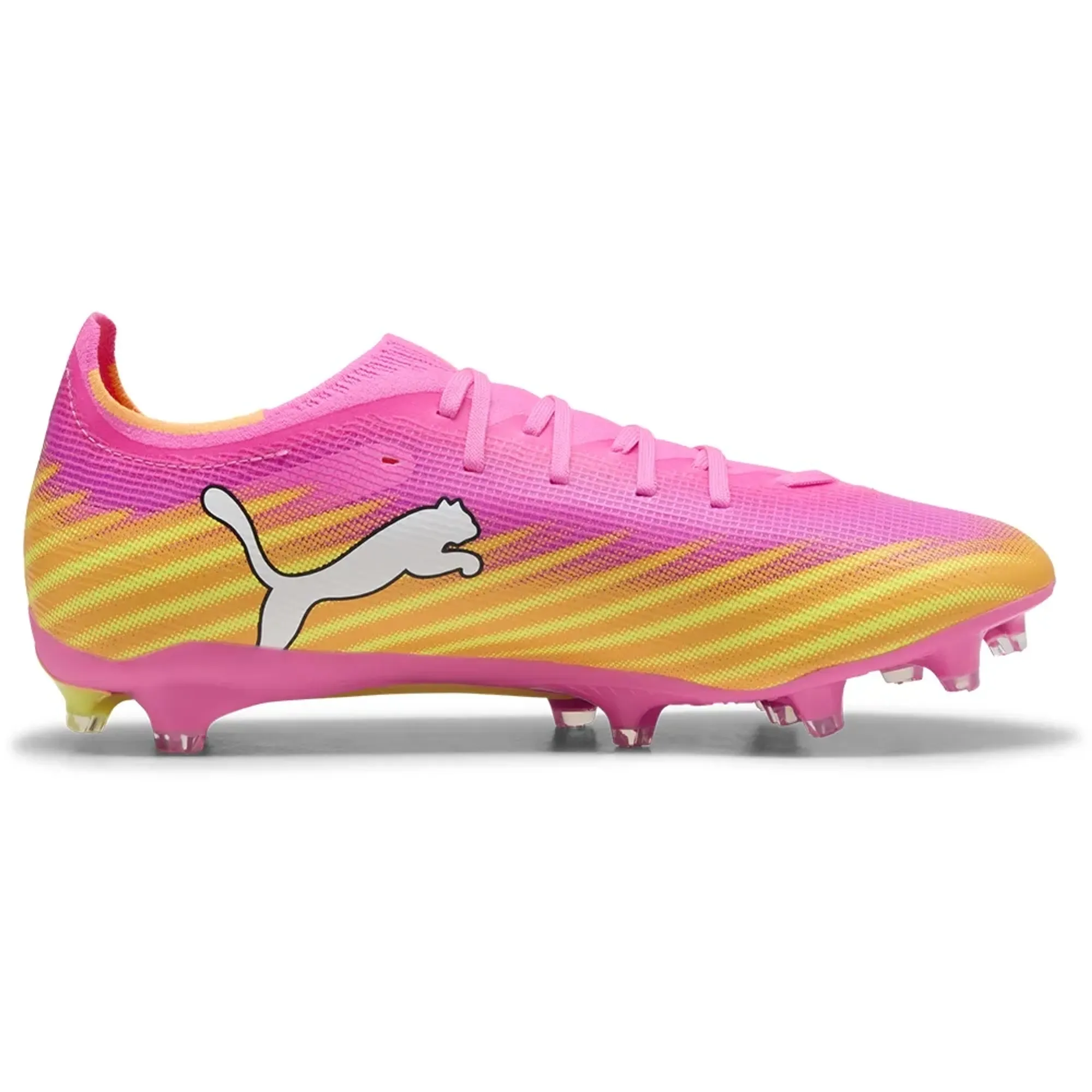 PUMA ULTRA 6 MATCH FG/AG Football Boots Unisex in Pink | Size 10