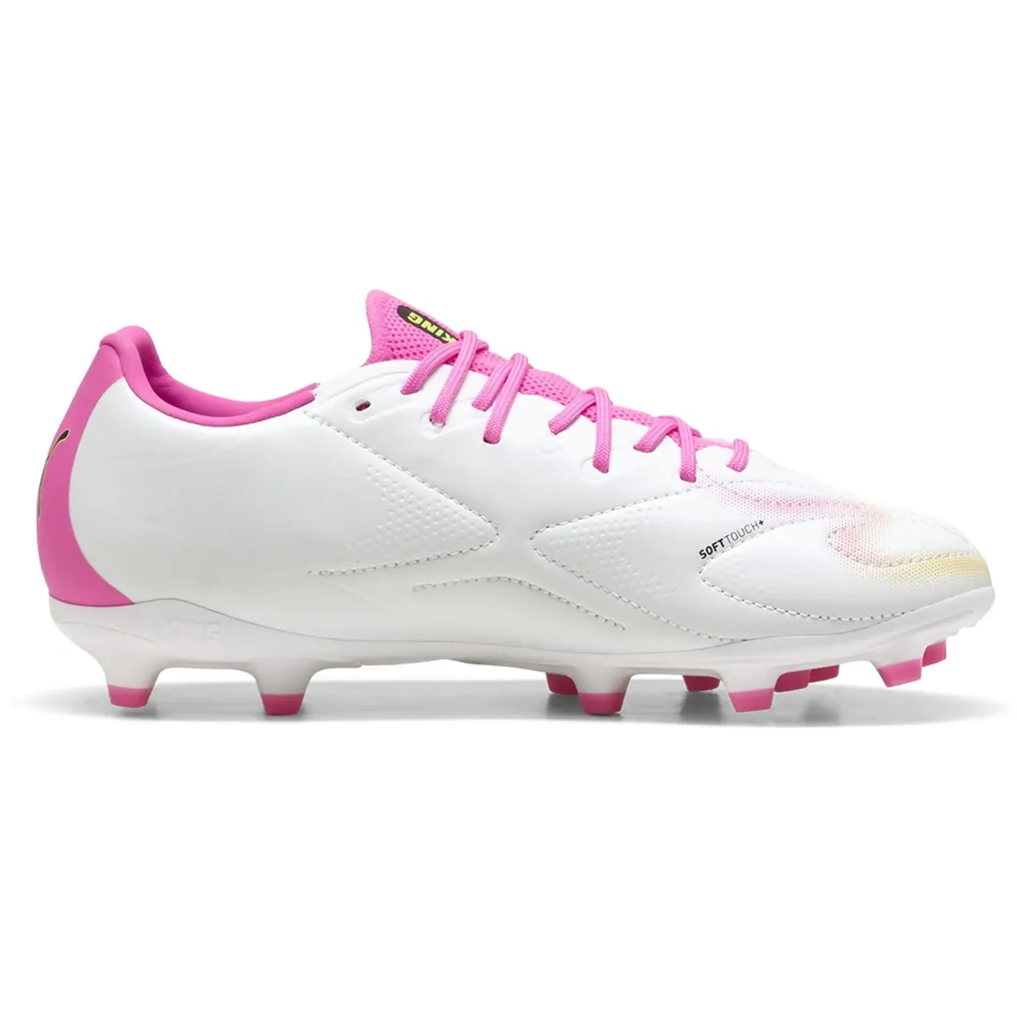 PUMA KING 20 MATCH FG/AG Football Boots Youth in White | Size 1