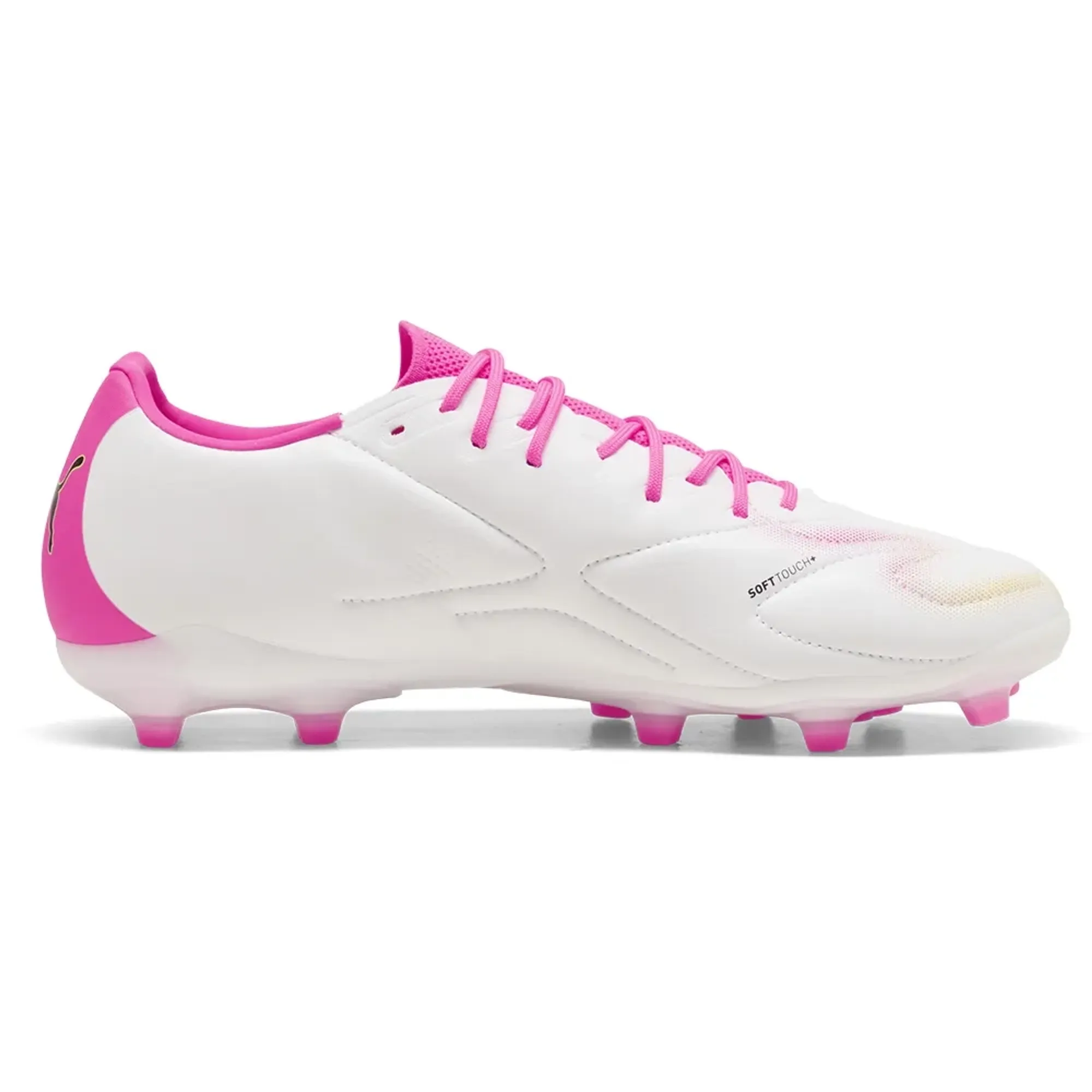 PUMA KING 20 MATCH FG/AG Football Boots Unisex in White | Size 10