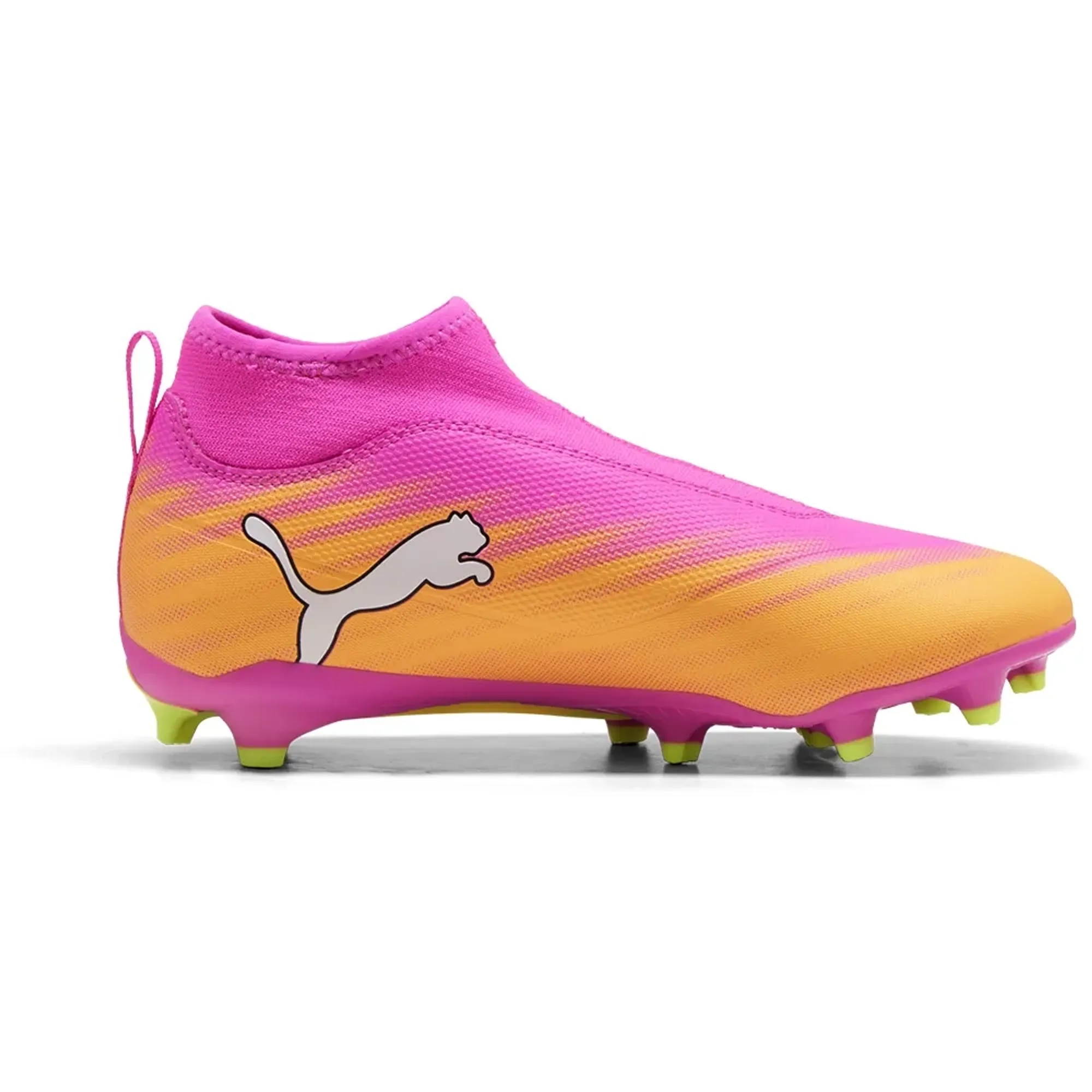 PUMA ULTRA 6 MATCH+ LL FG/AG Football Boots Youth in Pink | Size 1