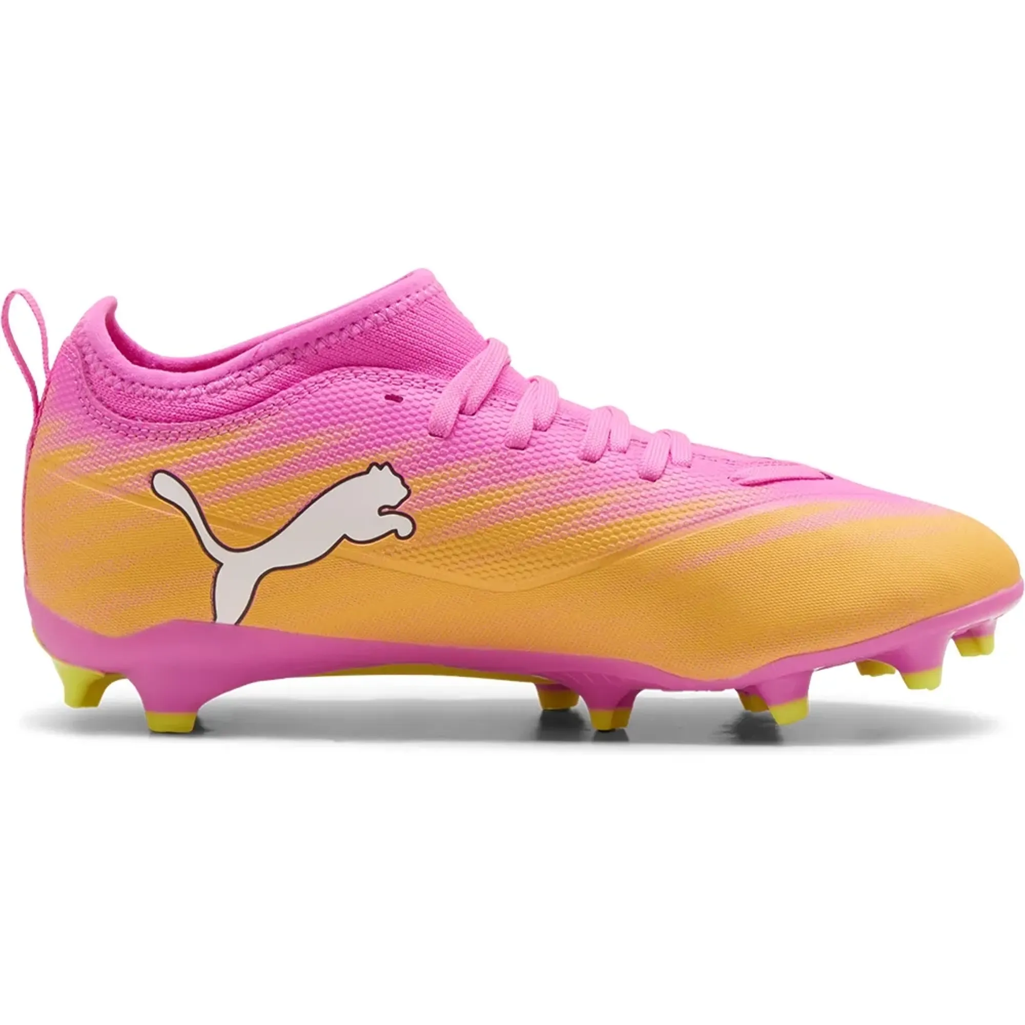 PUMA ULTRA 6 MATCH FG/AG Football Boots Youth in Pink | Size 1