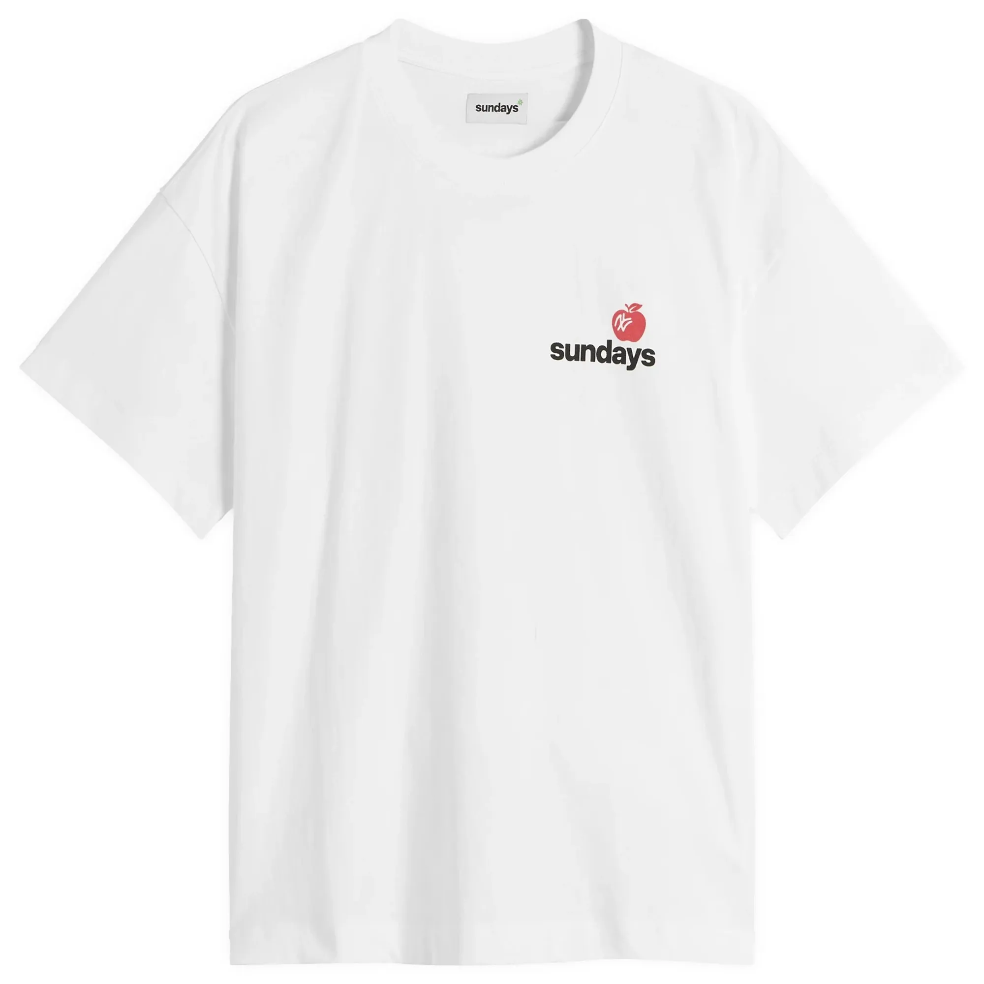 Sundays Men's Apple Tee White
