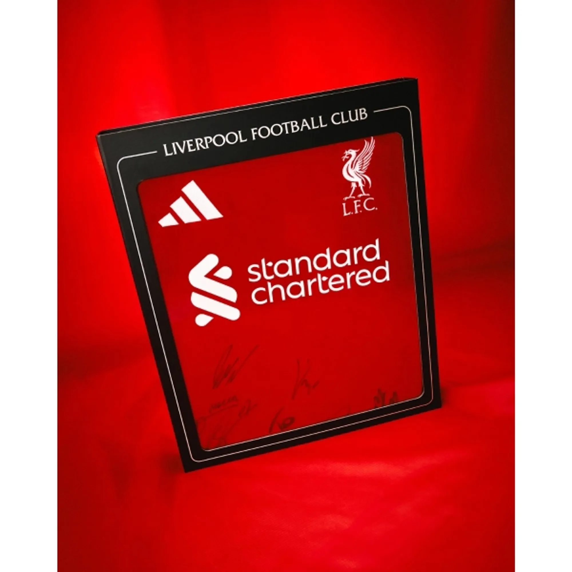 LFC Signed 25/26 Squad Boxed Home Shirt