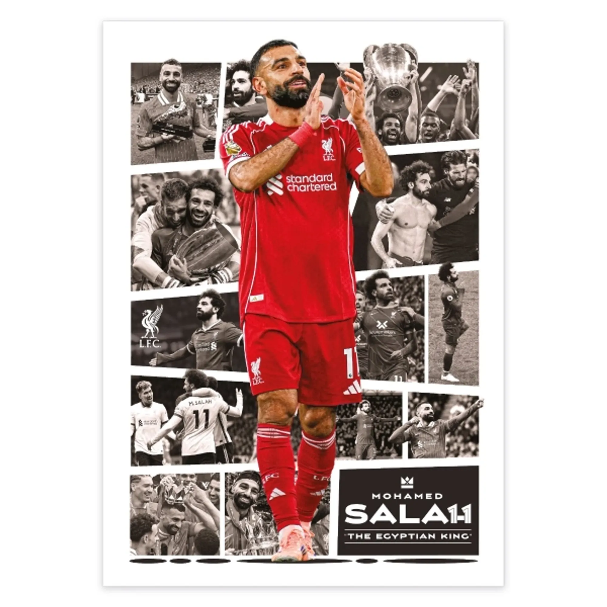 LFC Salah Montage Poster
