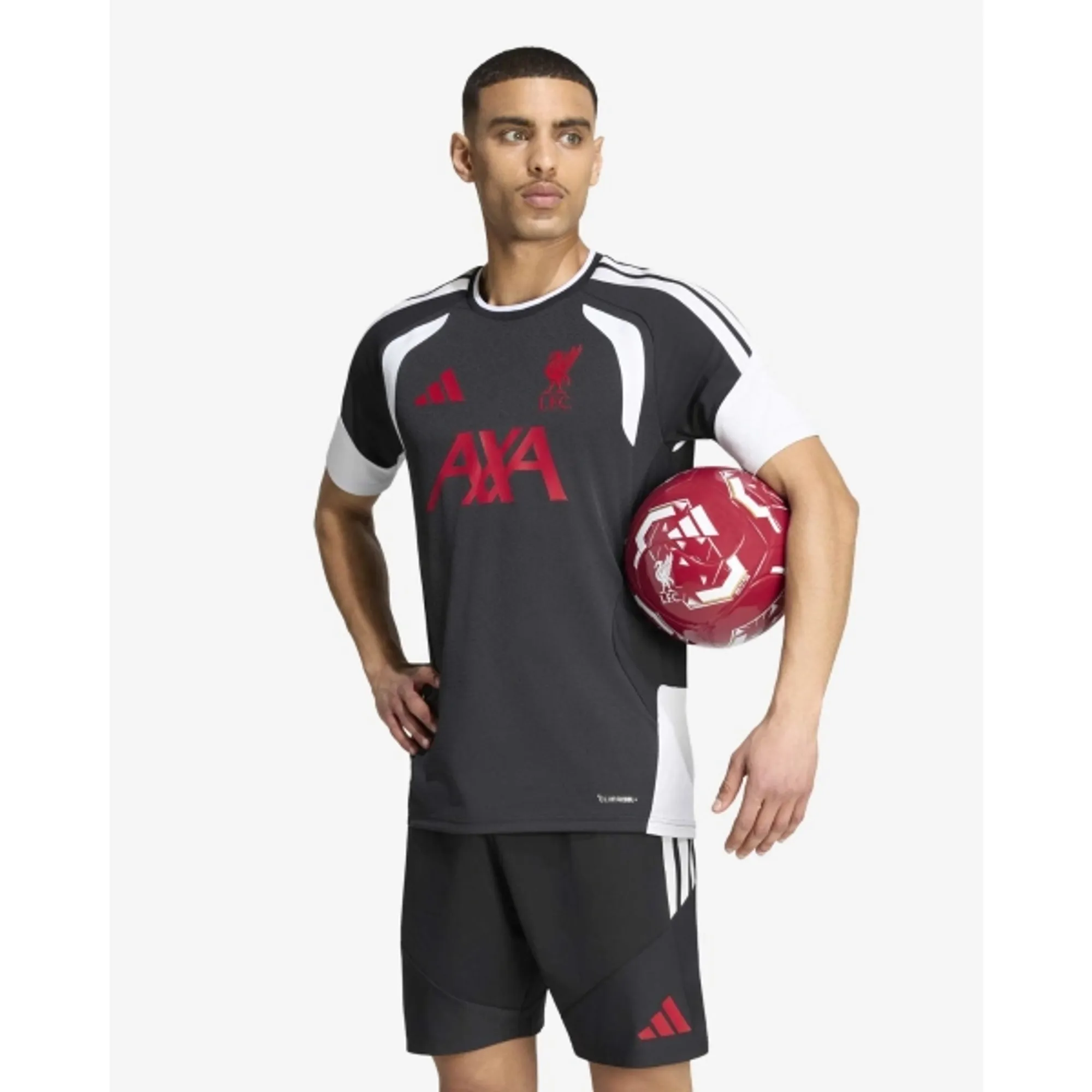 LFC adidas Mens 26/27 Tiro Pro-Training Jersey Black