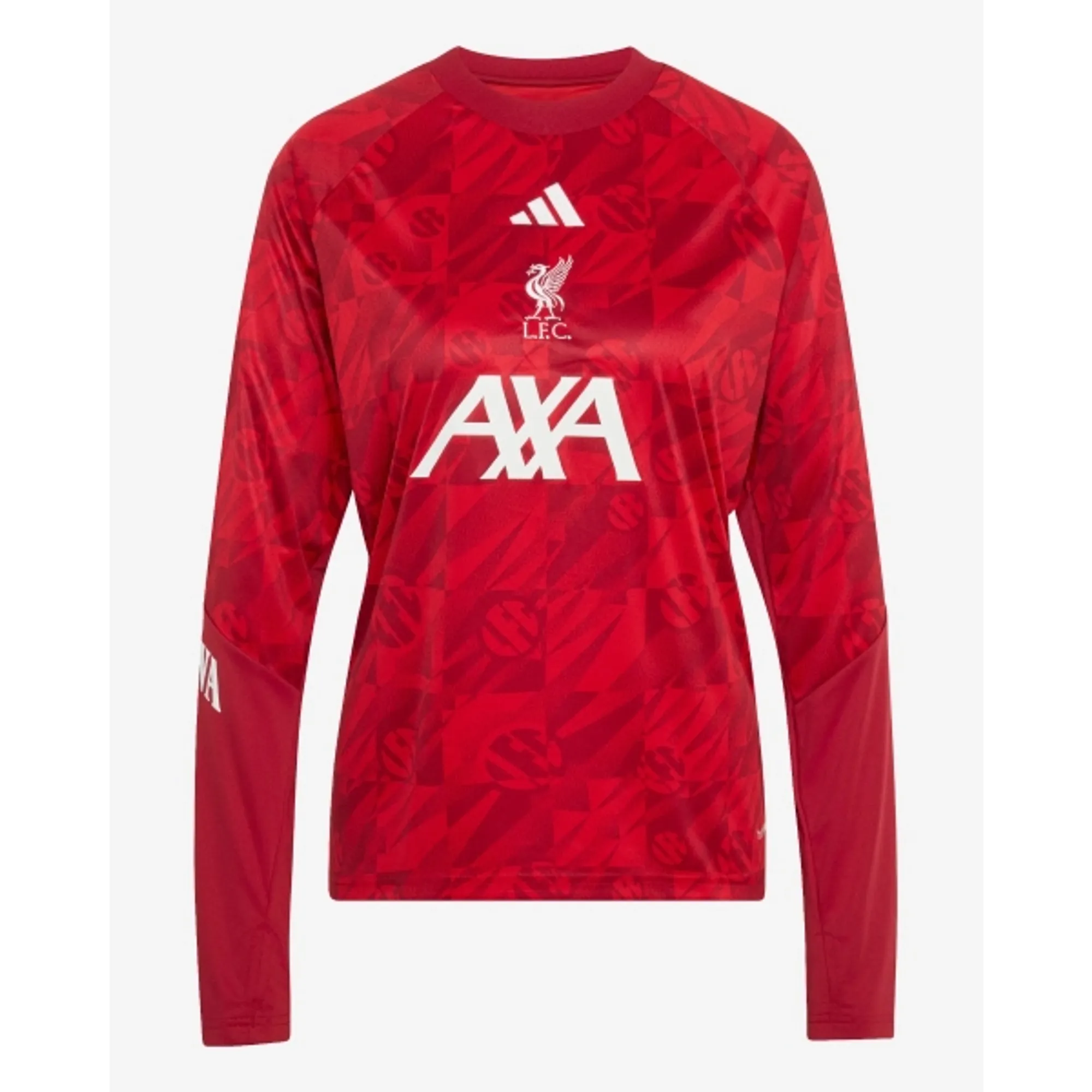 LFC adidas Womens 26/27 Pre-Match Warm Top