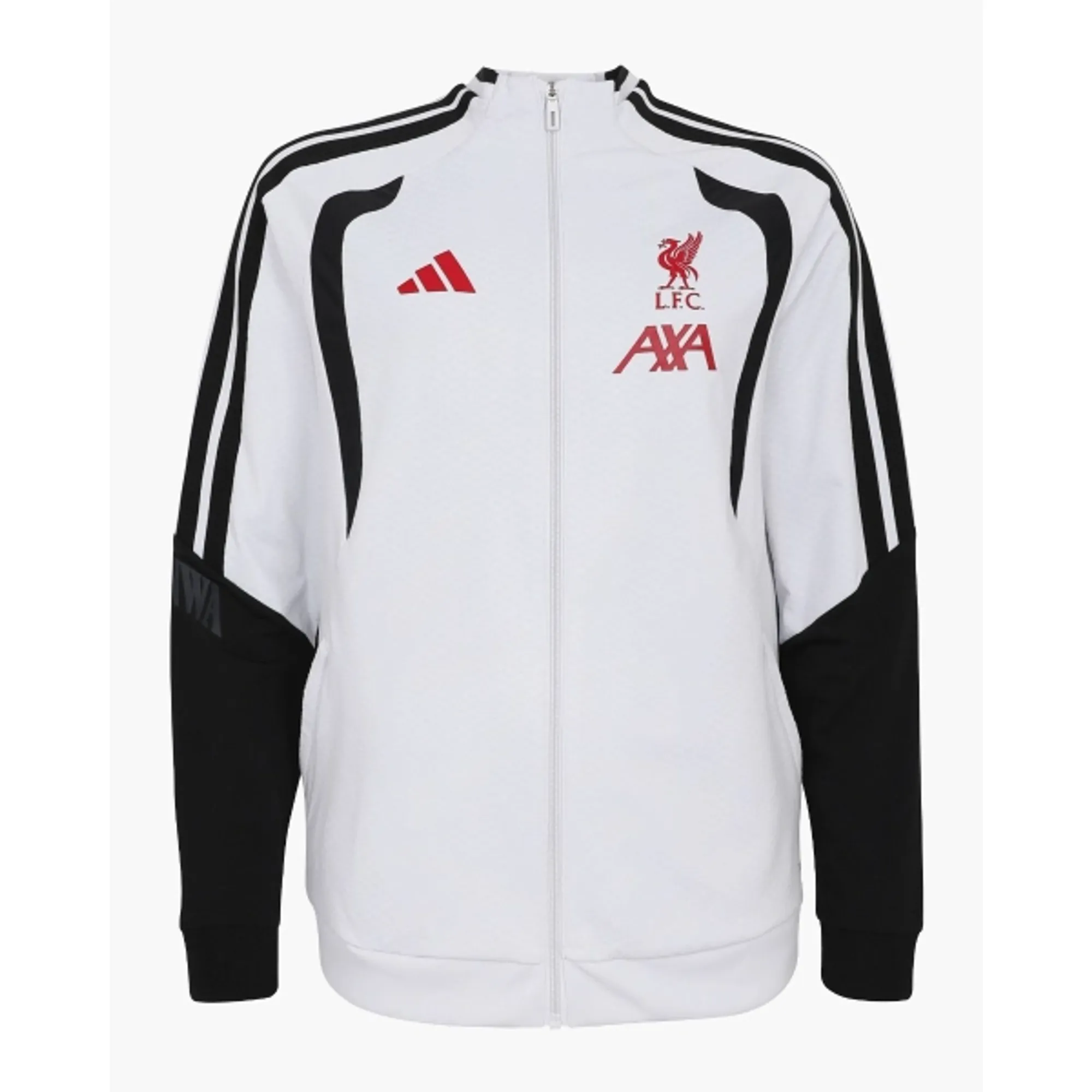 LFC adidas Womens 26/27 Tiro Training Jacket Dash Grey