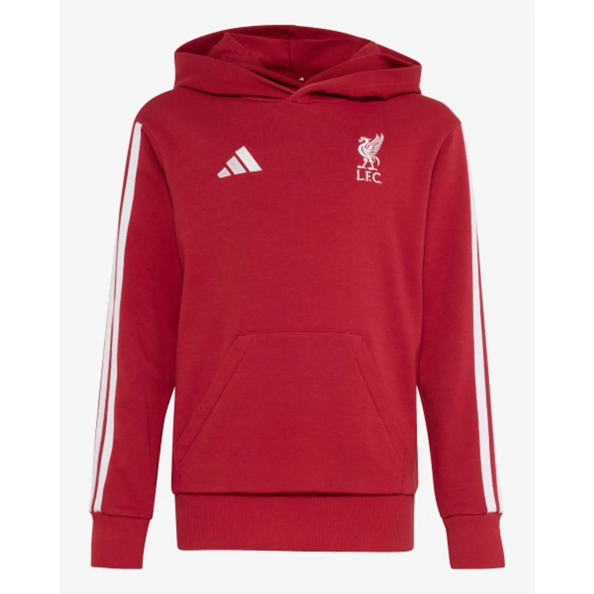 LFC adidas Youth 26/27 DNA Hoodie Active Maroon
