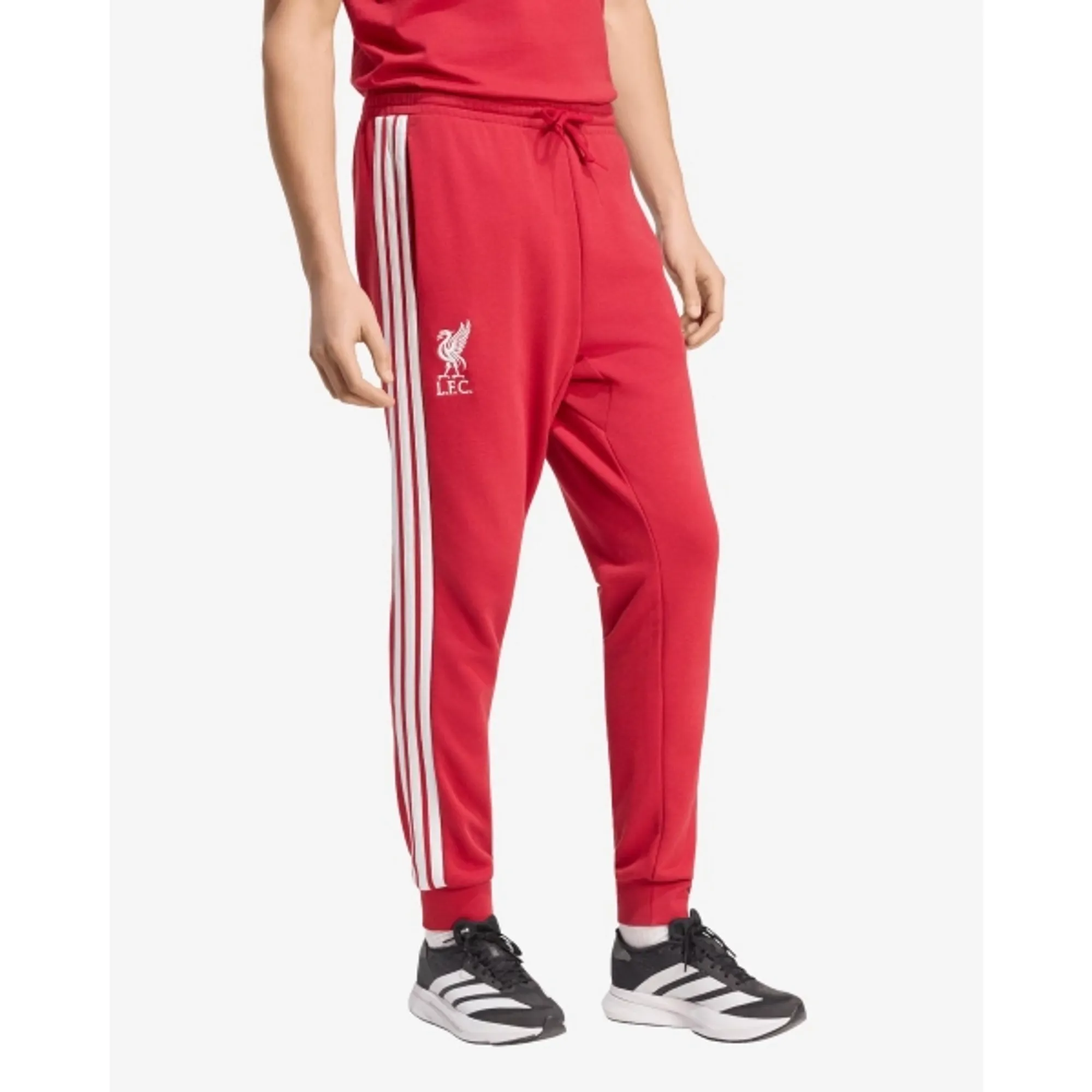 LFC adidas Mens 26/27 DNA Pants Active Maroon