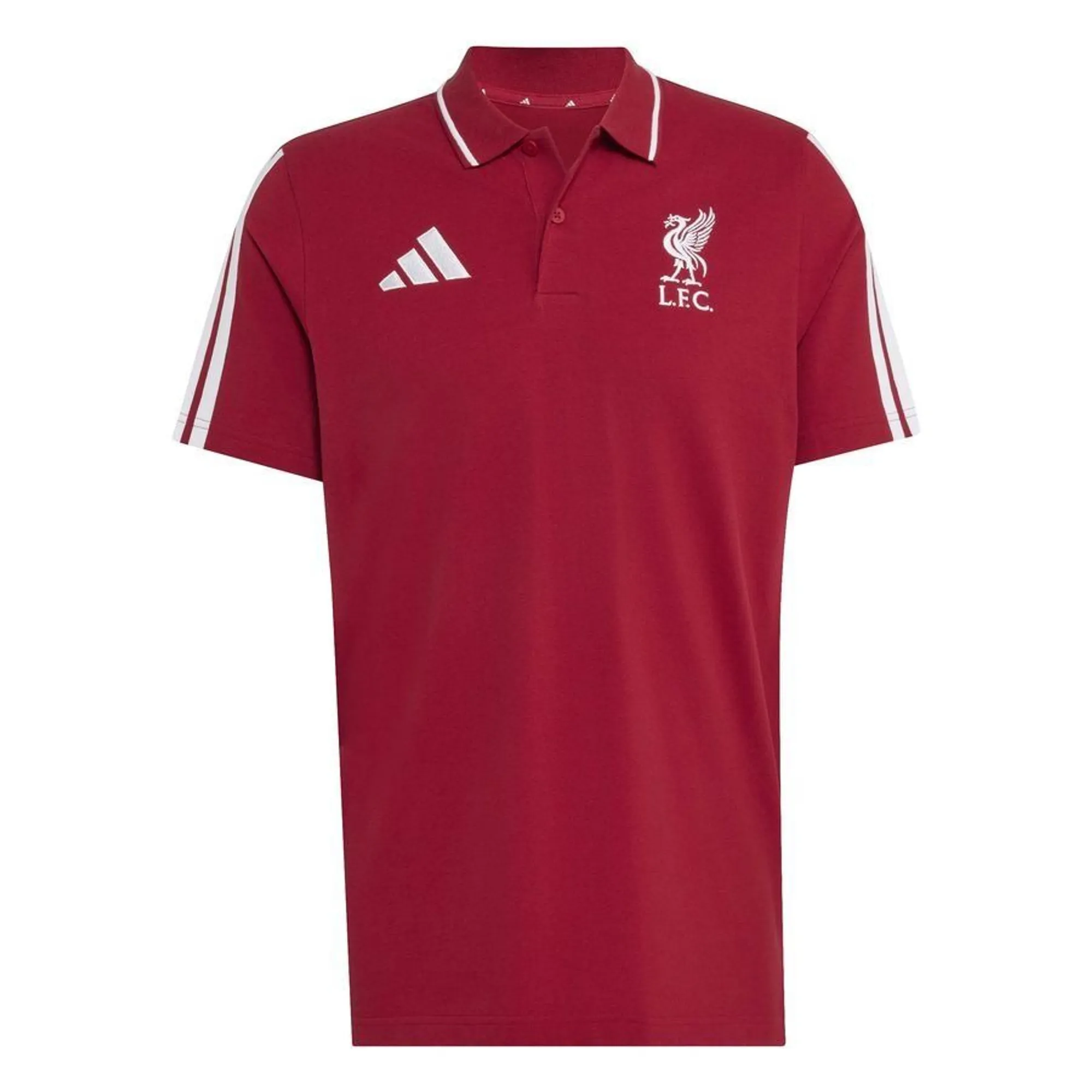 LFC adidas Adults 26/27 DNA Polo Active Maroon