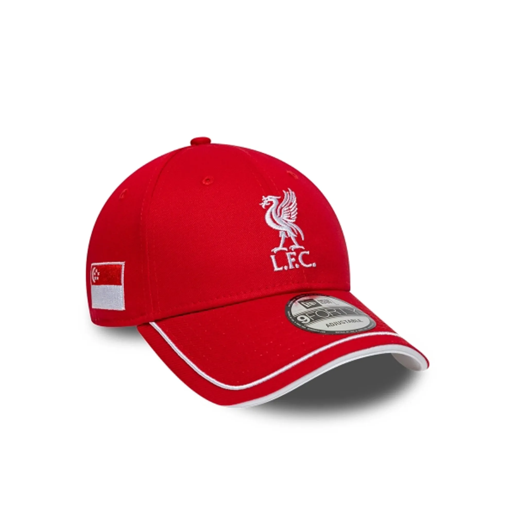 LFC New Era Adults Singapore 9FORTY Cap Red