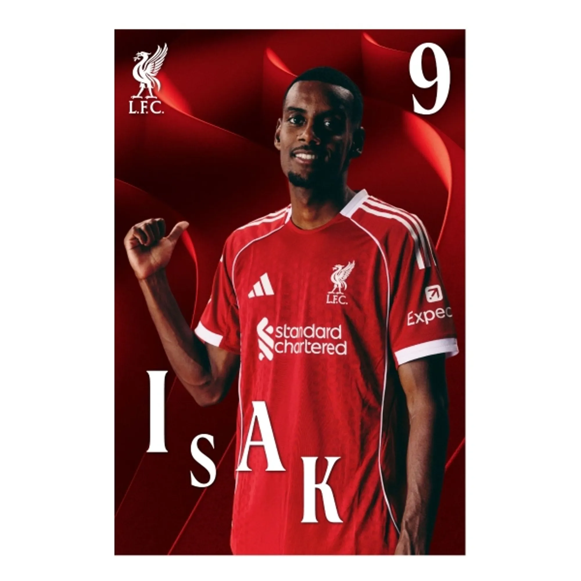 LFC 25/26 Isak Poster