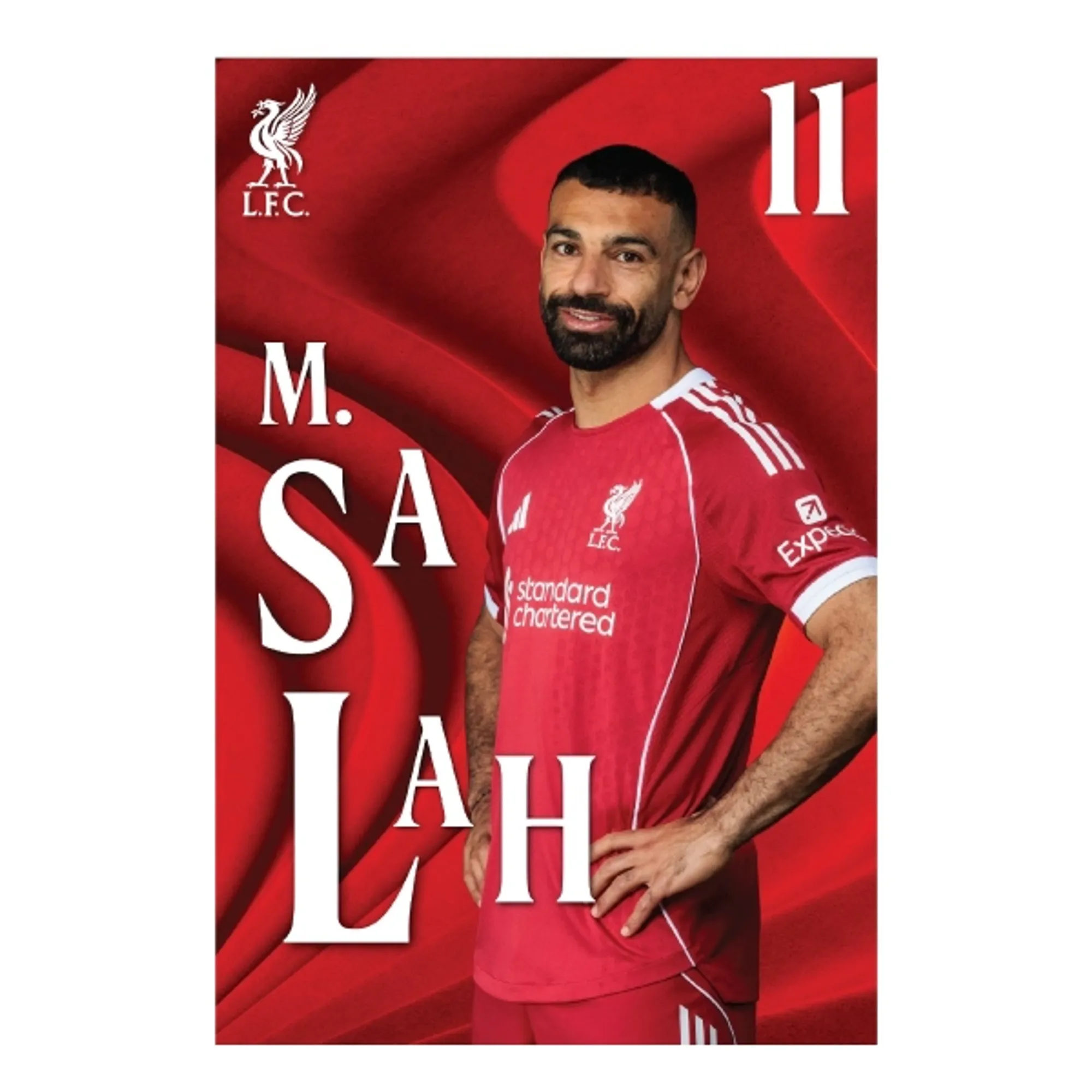 LFC 25/26 Salah Poster