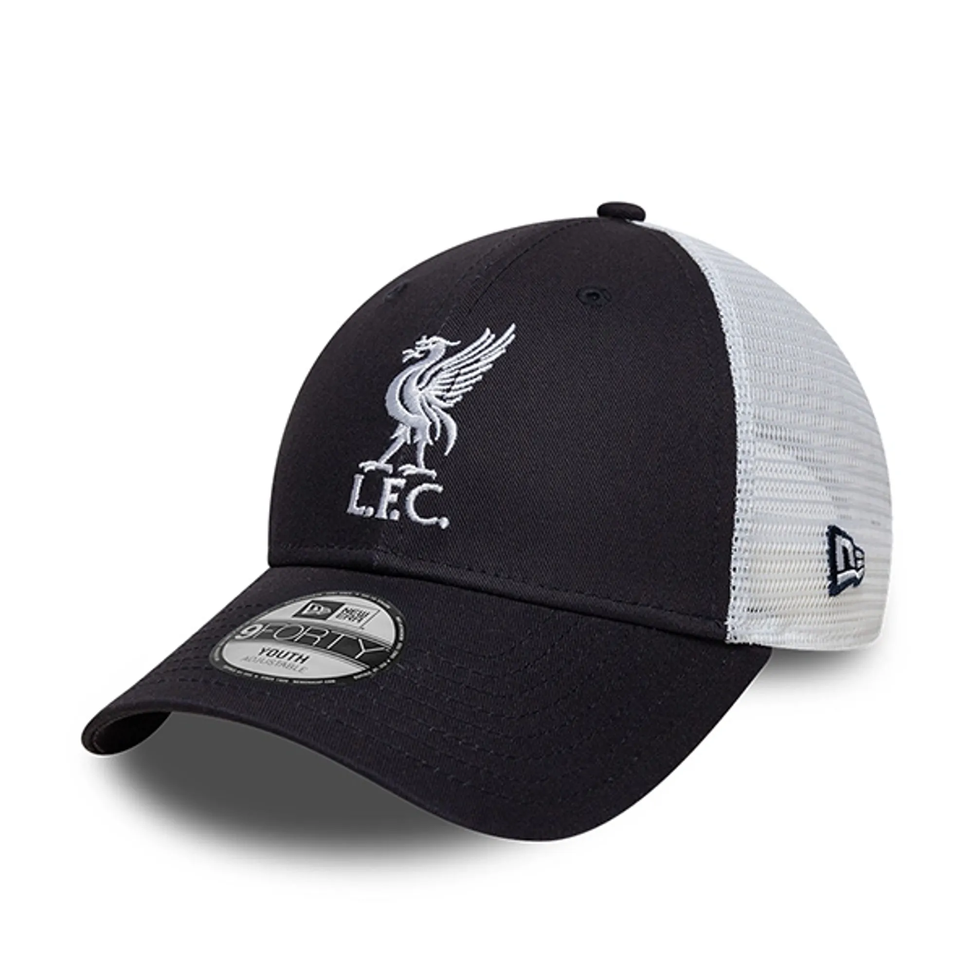 LFC New Era Juniors 9FORTY Patch Cap Navy