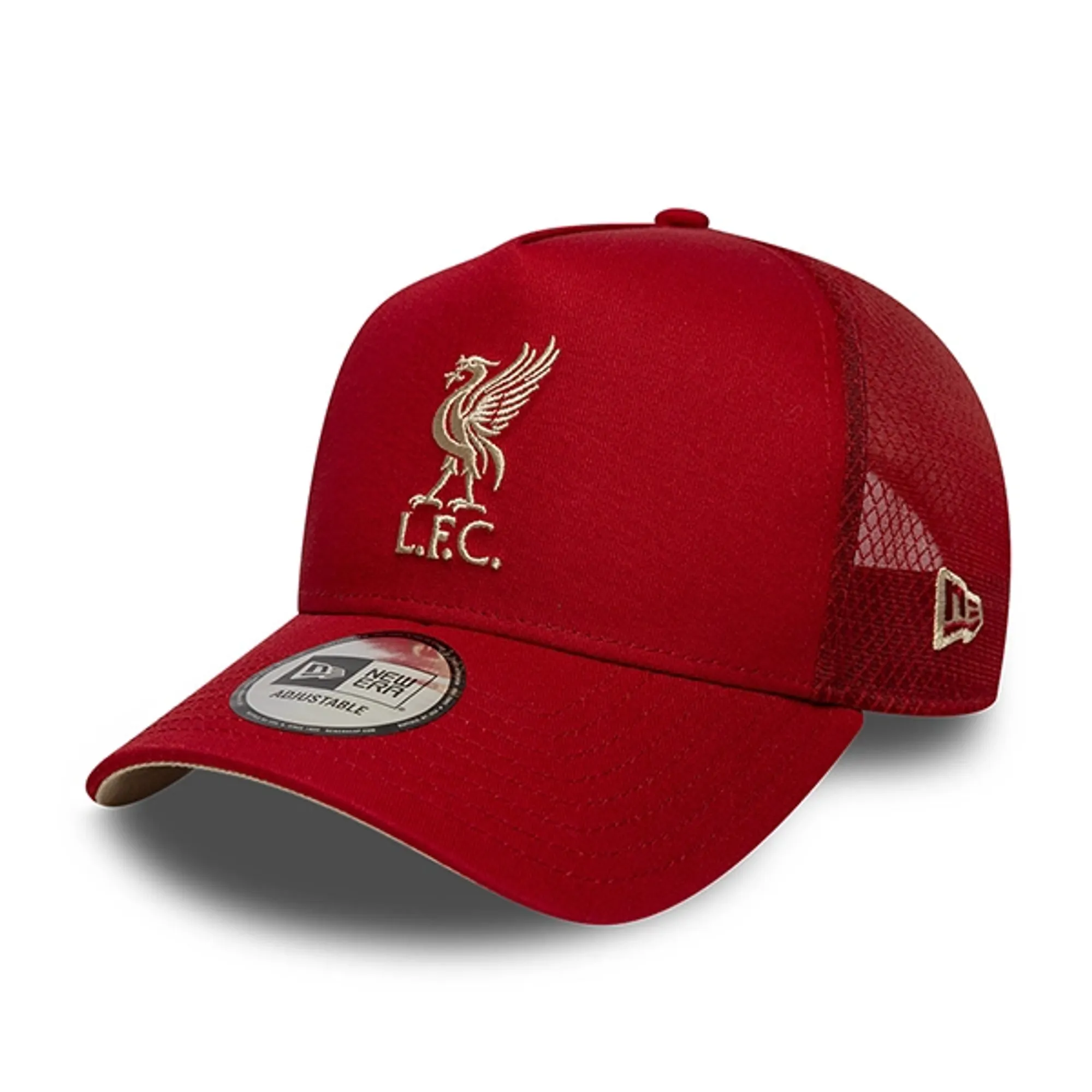 LFC New Era Dark Red 9FORTY A-Frame Trucker Adjustable Cap