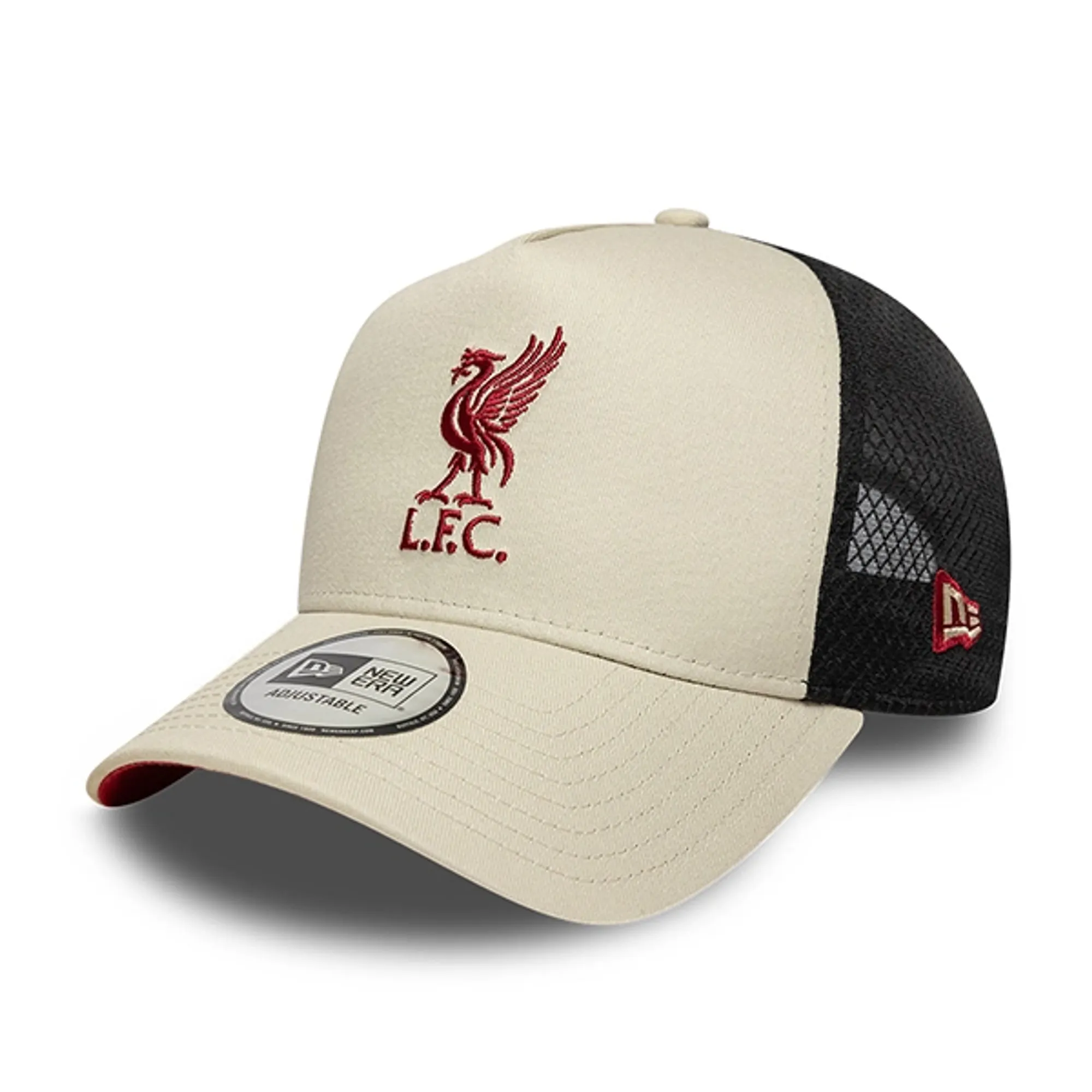 LFC New Era Light Beige 9FORTY A-Frame Trucker Adjustable Cap