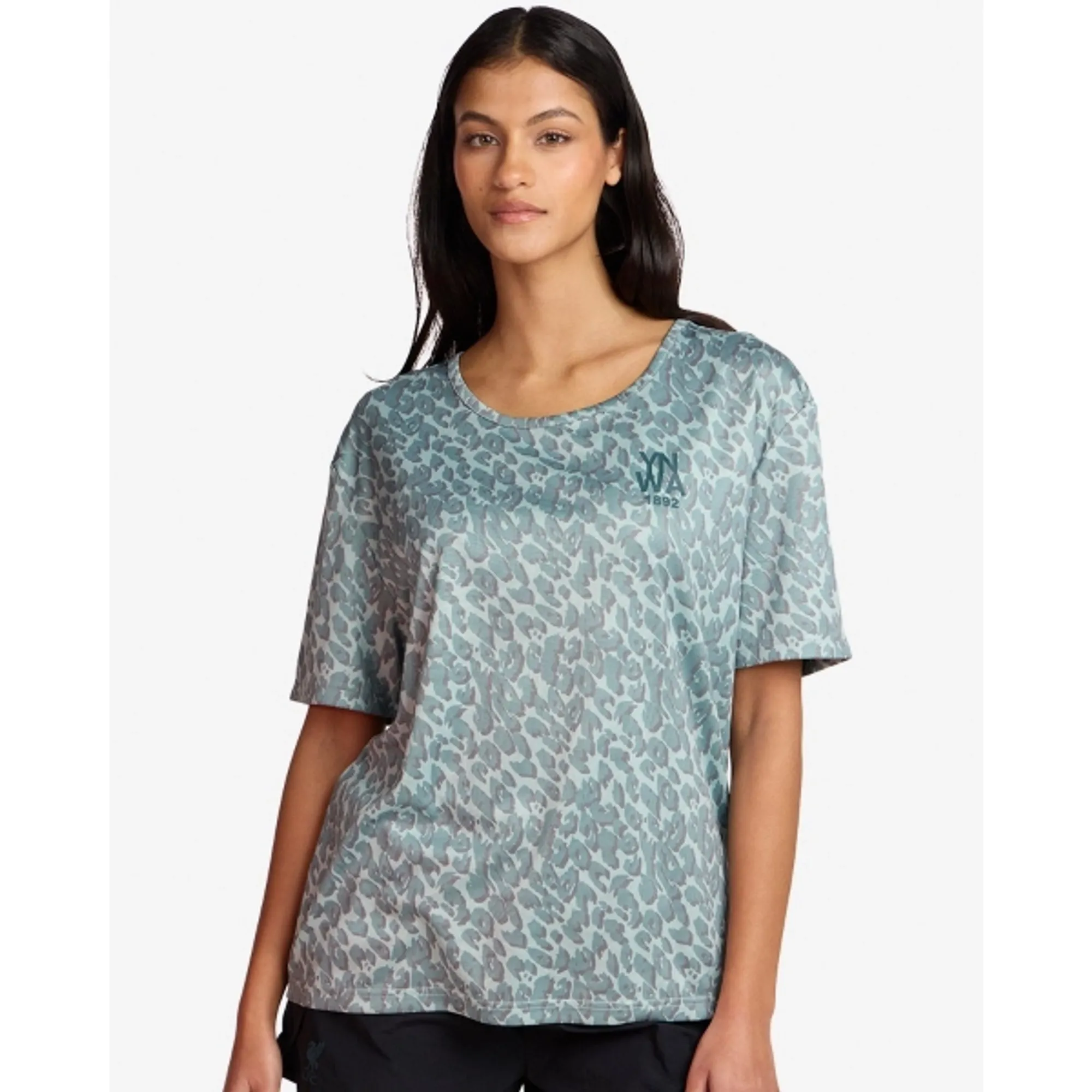 LFC Womens AOP Tee Green