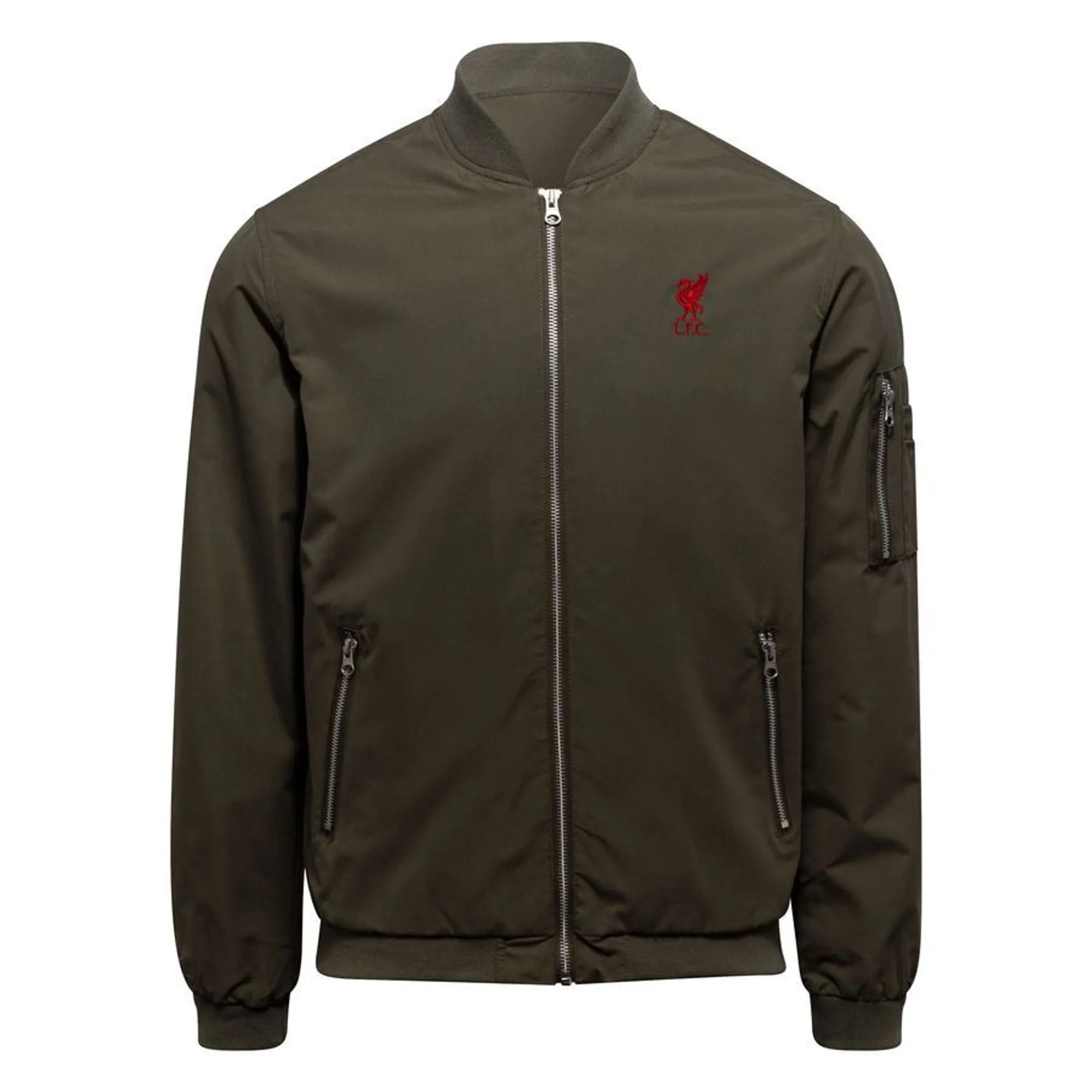 LFC Mens Bomber Jacket Khaki