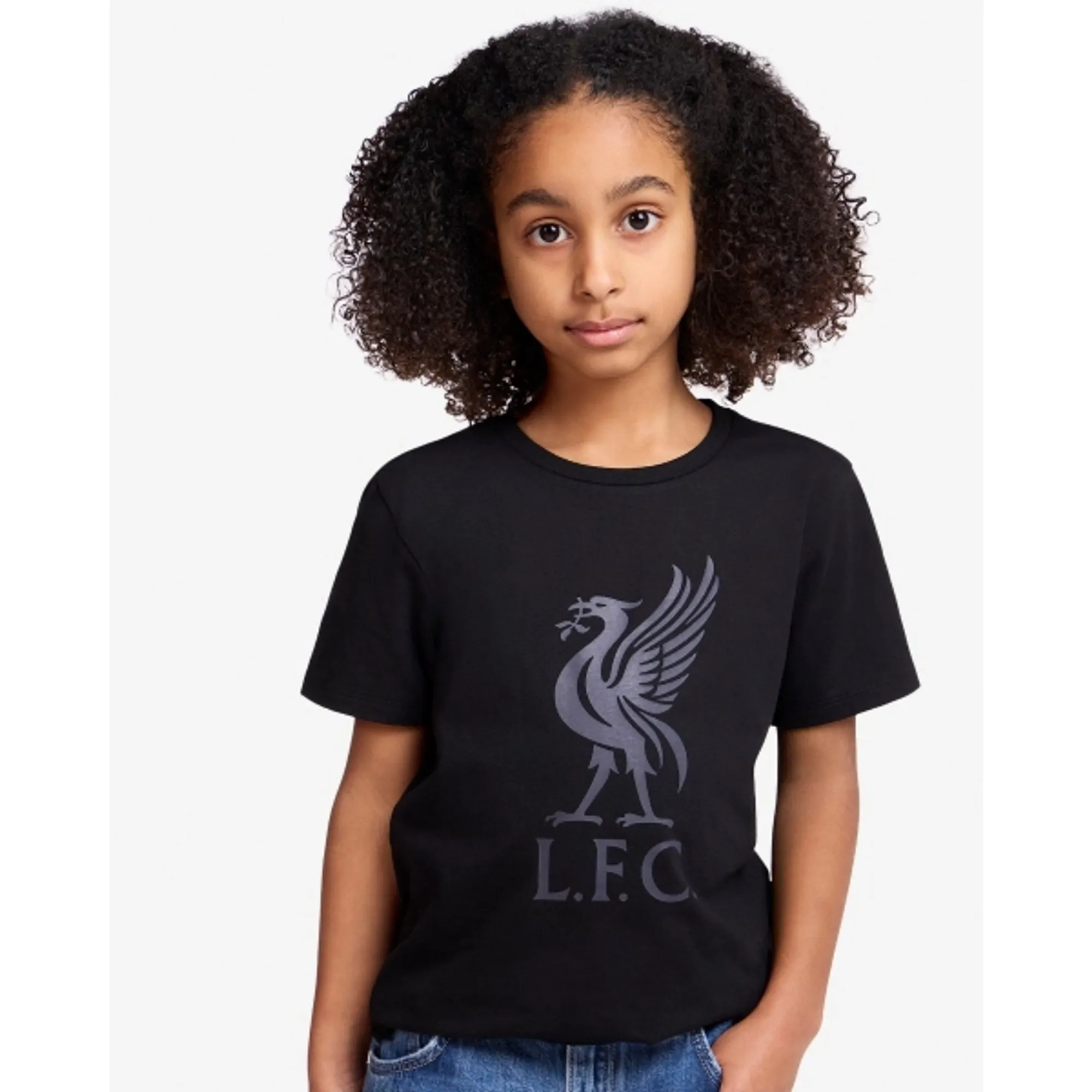 LFC Juniors Liverbird Tee Black