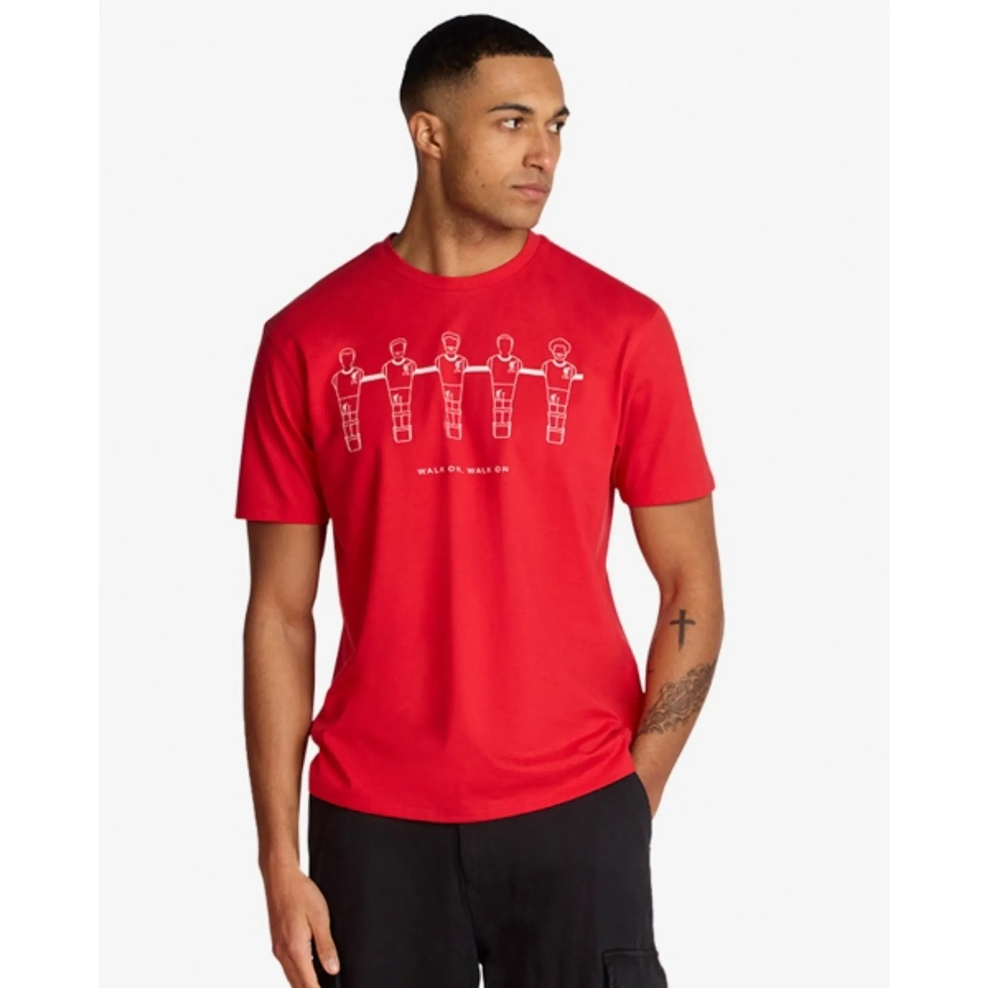 LFC Mens Table Football Tee Red