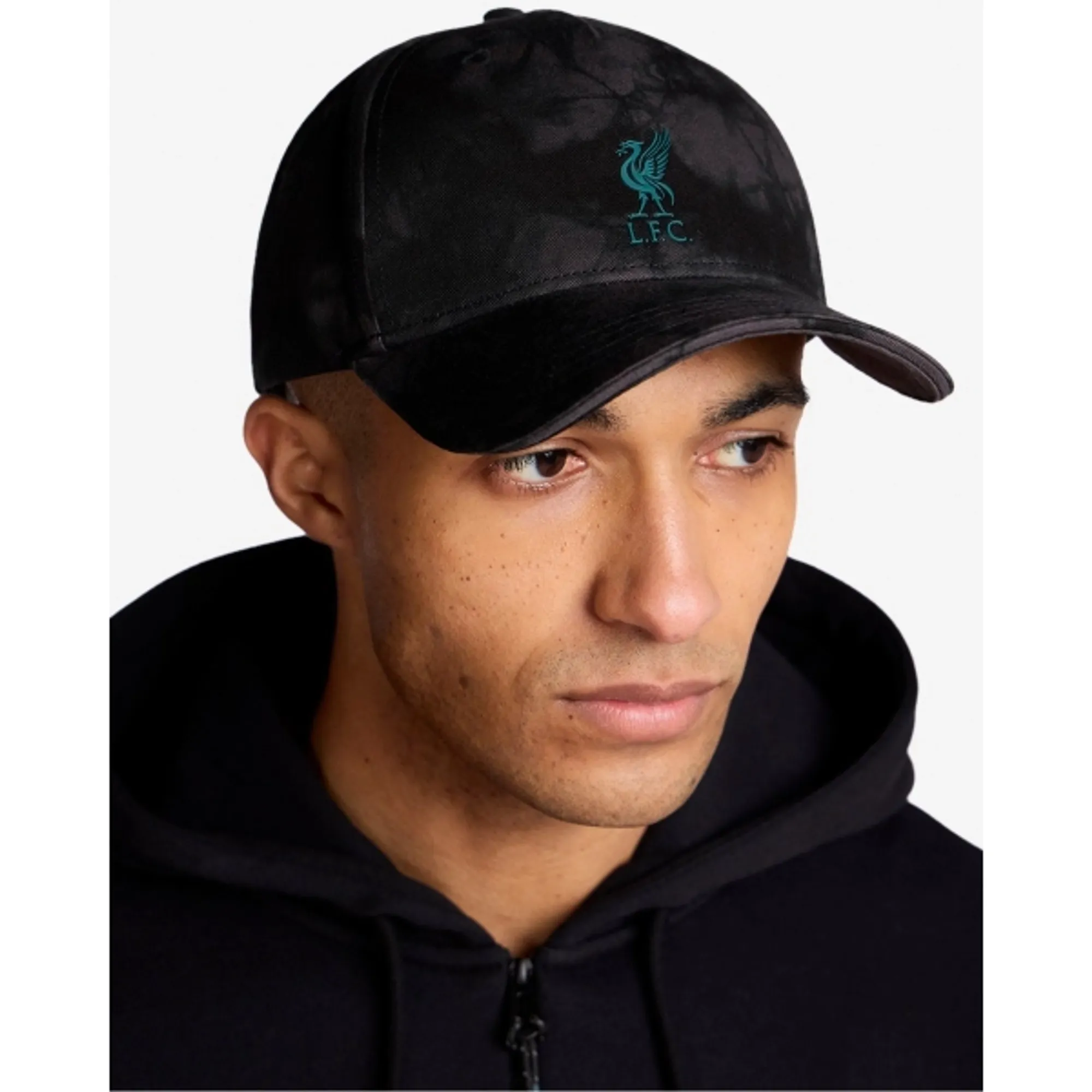 LFC Adults Tie Dye Cap Black