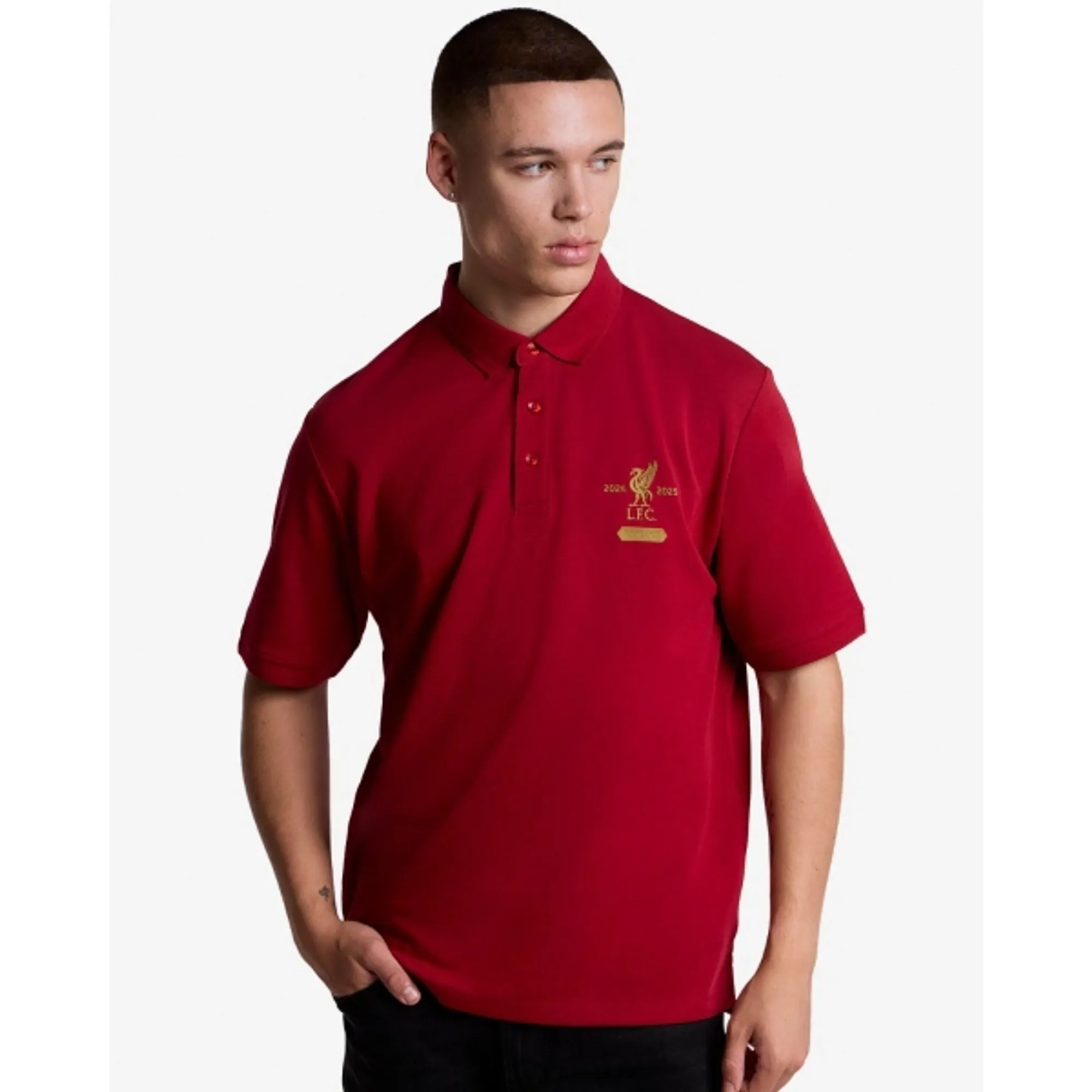 LFC Mens Champions Polo Red