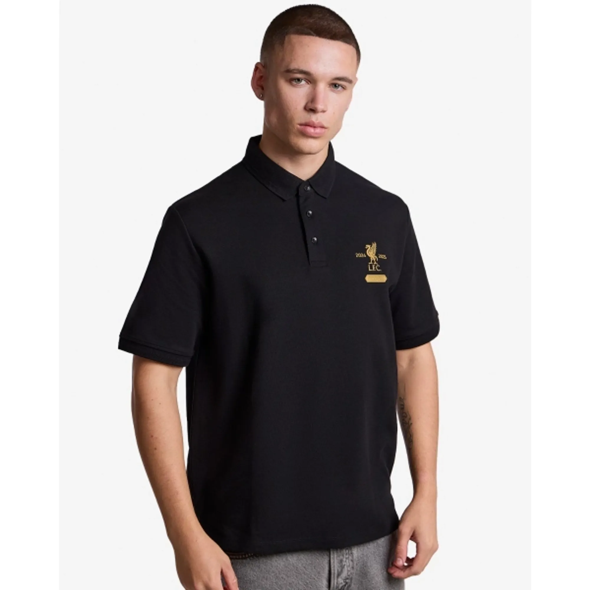 LFC Mens Champions Polo Black