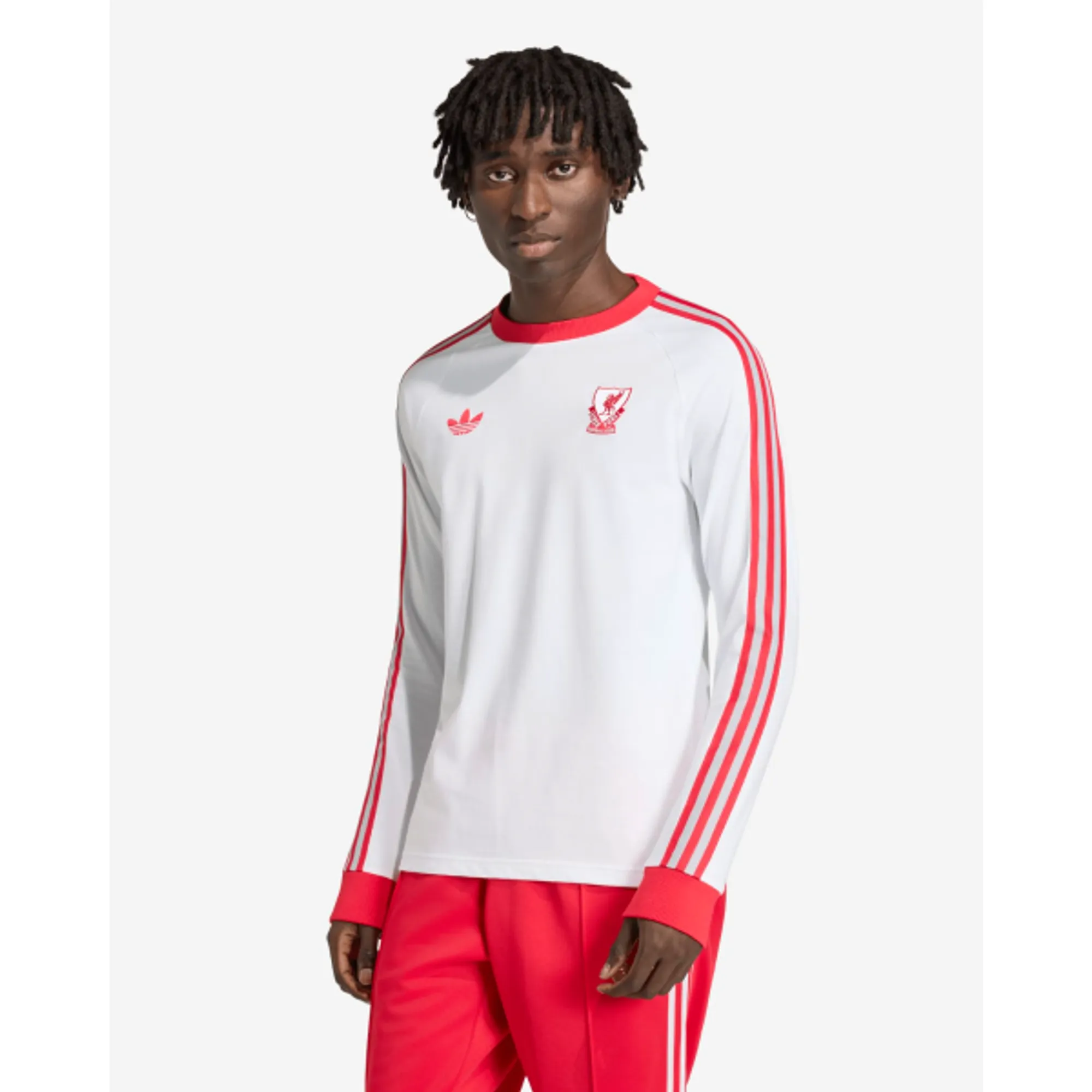 LFC adidas Originals Long Sleeve Tee White