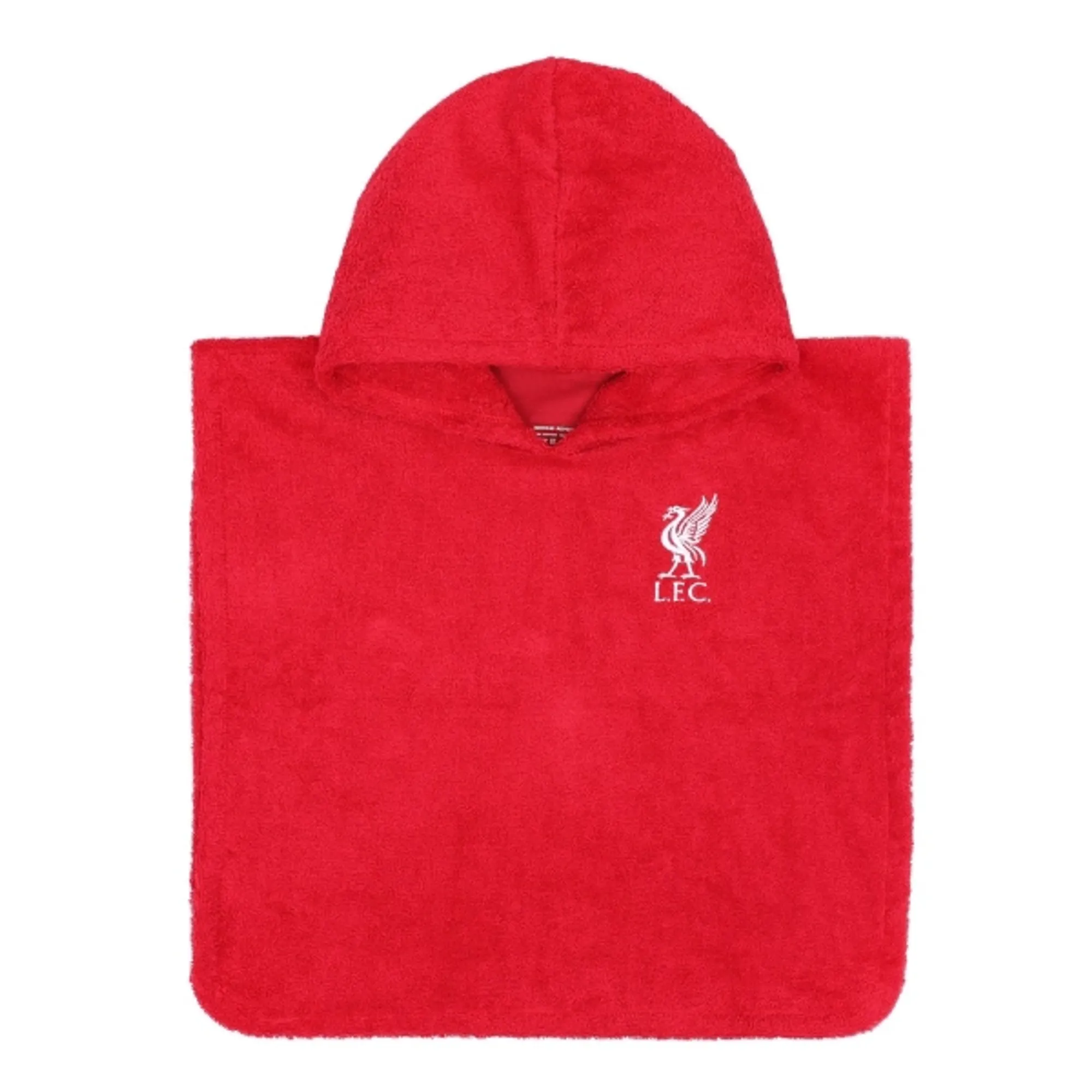 LFC Baby Poncho Towel Red