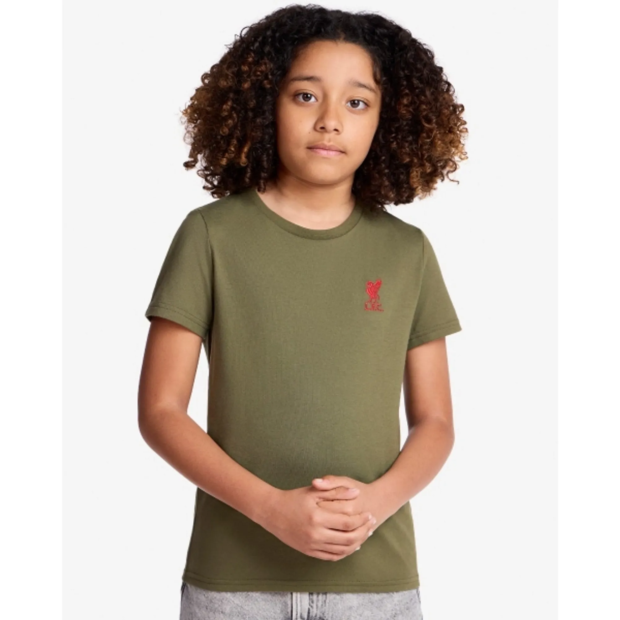 LFC Juniors Liverbird Tee Green