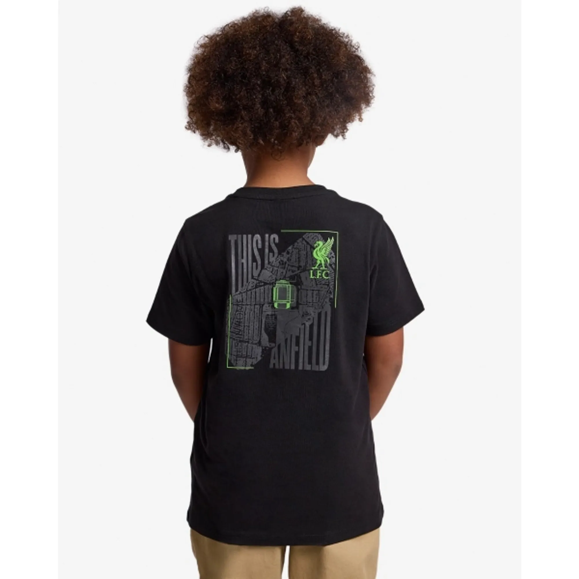 LFC Juniors Anfield Tee Black
