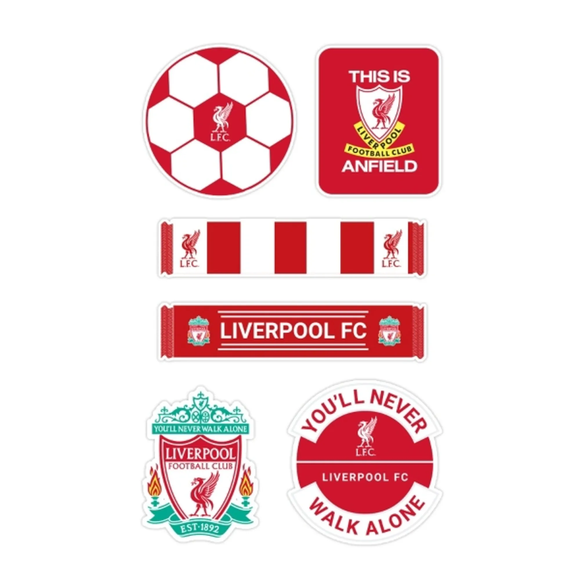 LFC Set of Stickers