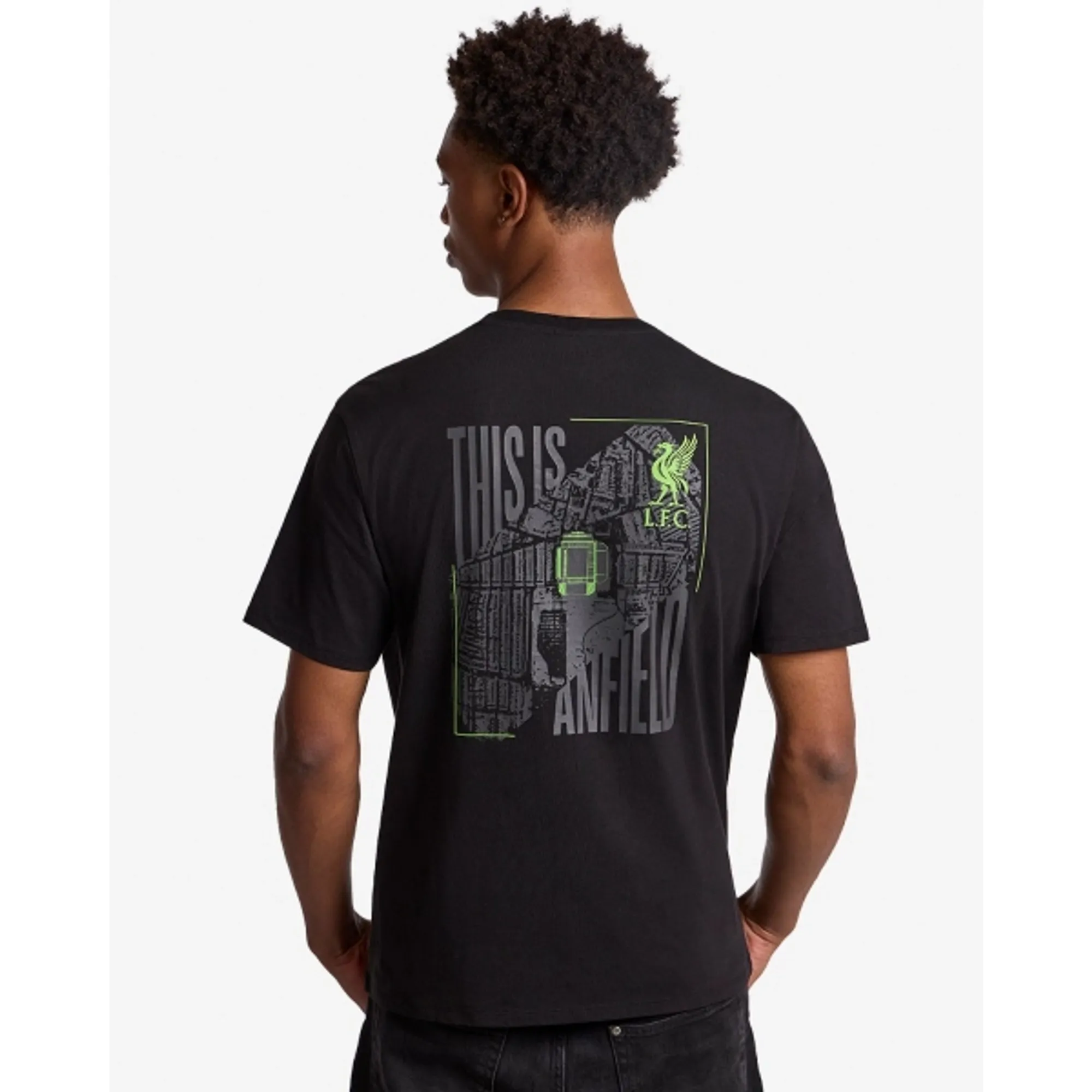 LFC Mens Anfield Tee Black