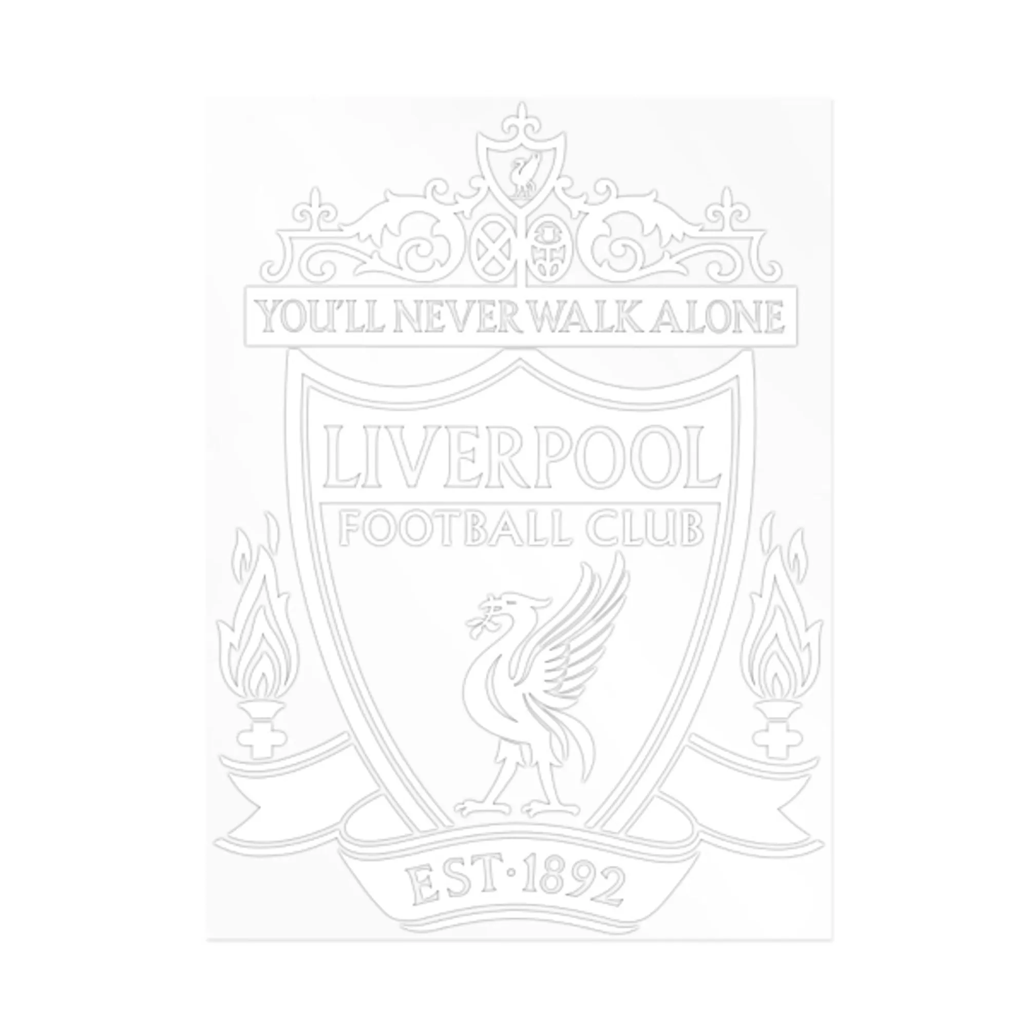 LFC Large Car Sticker