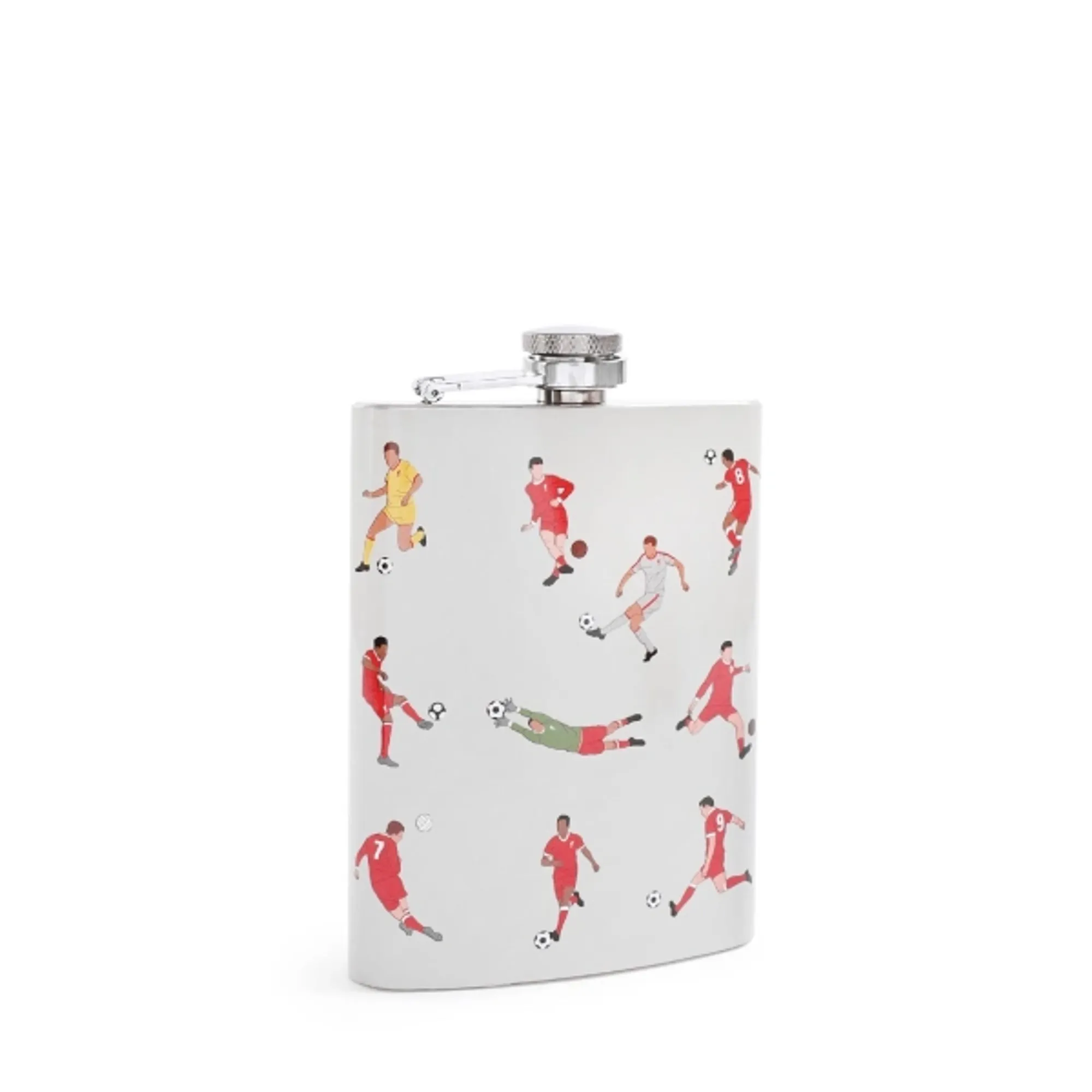 LFC Football Print Hip Flask