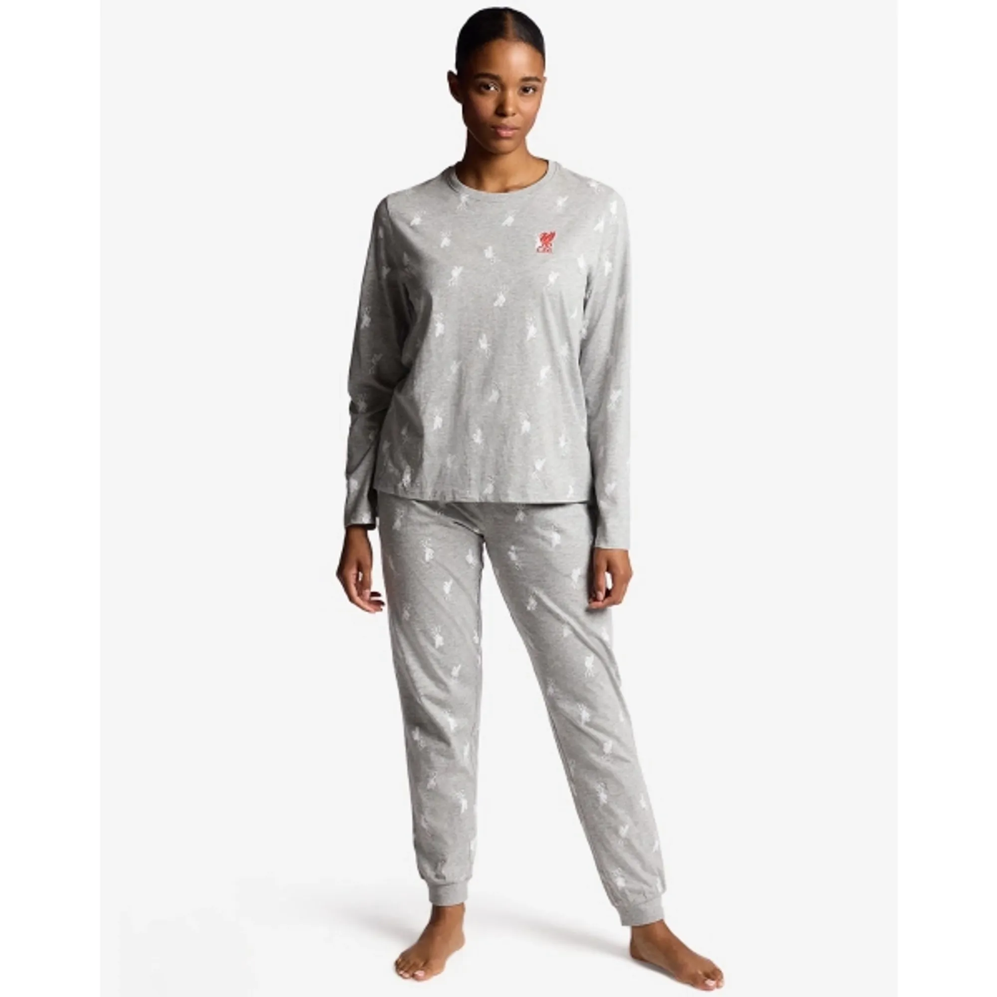 LFC Womens Lounge Set Grey