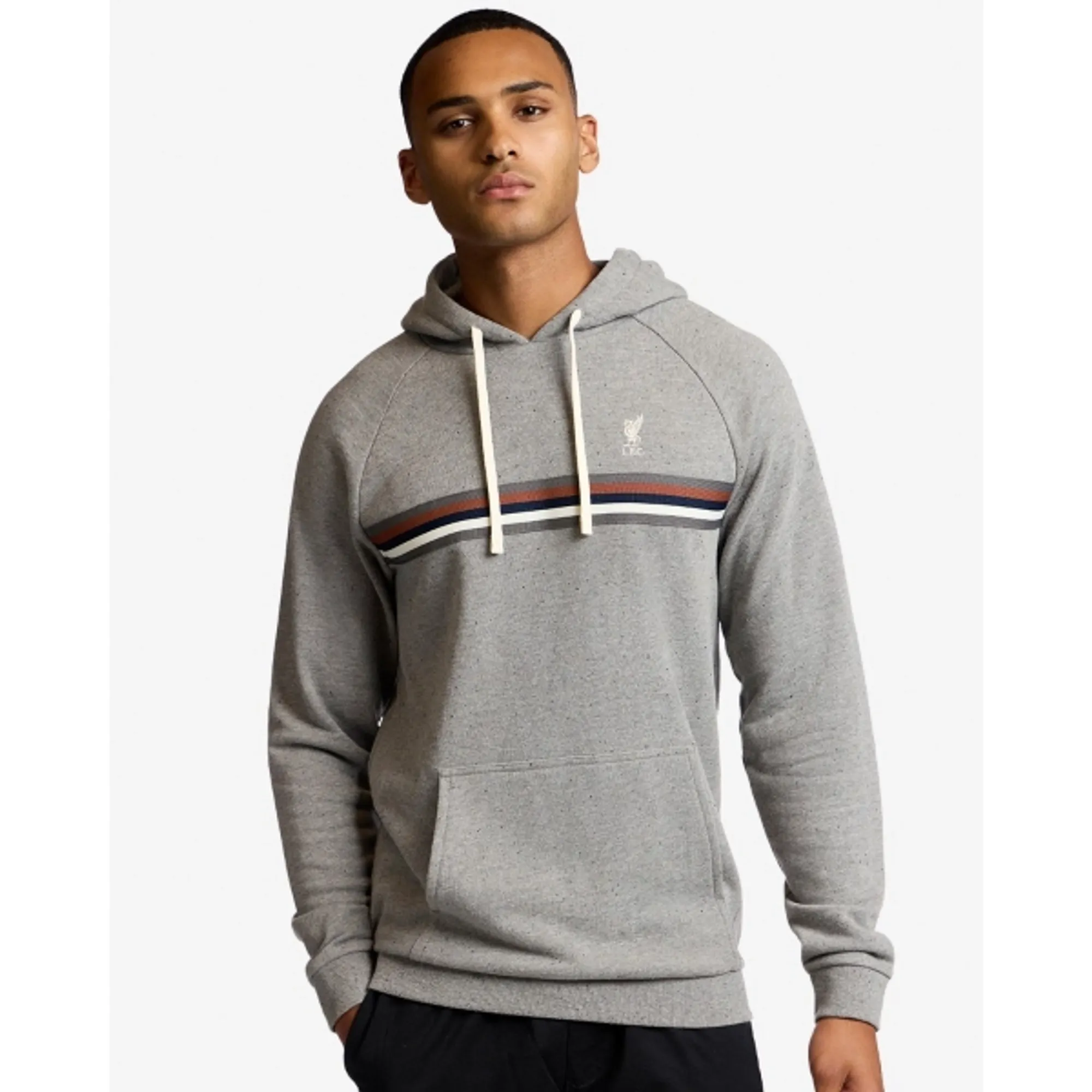 LFC Mens Tape Hoody Grey