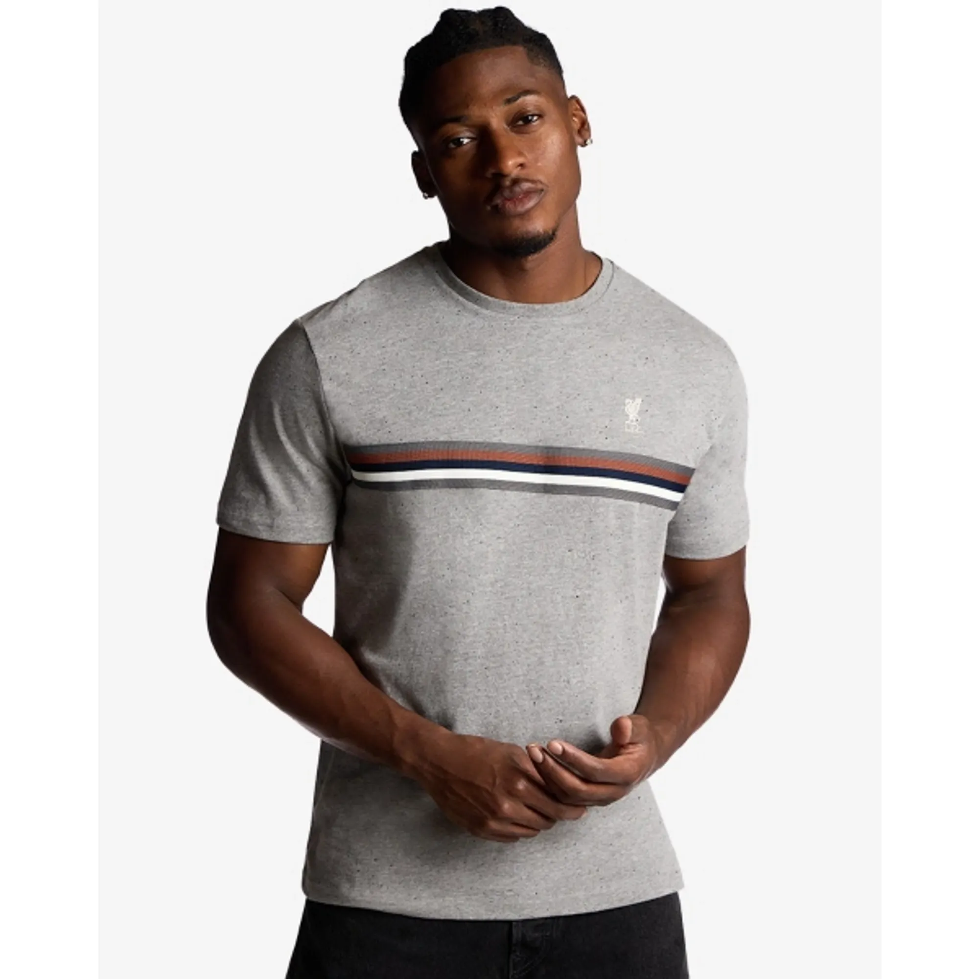 LFC Mens Tape Tee Grey