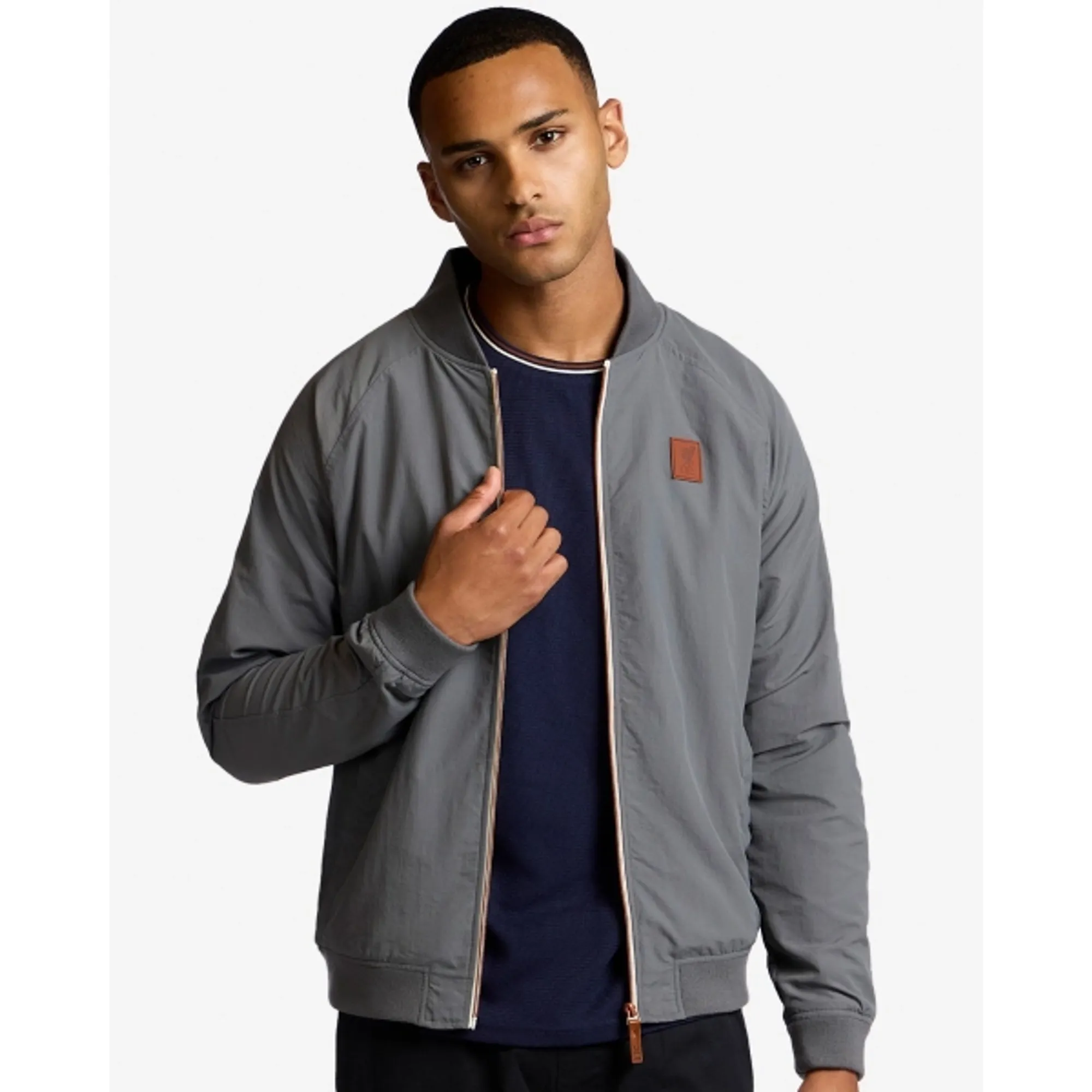 LFC Mens Zip Jacket Grey