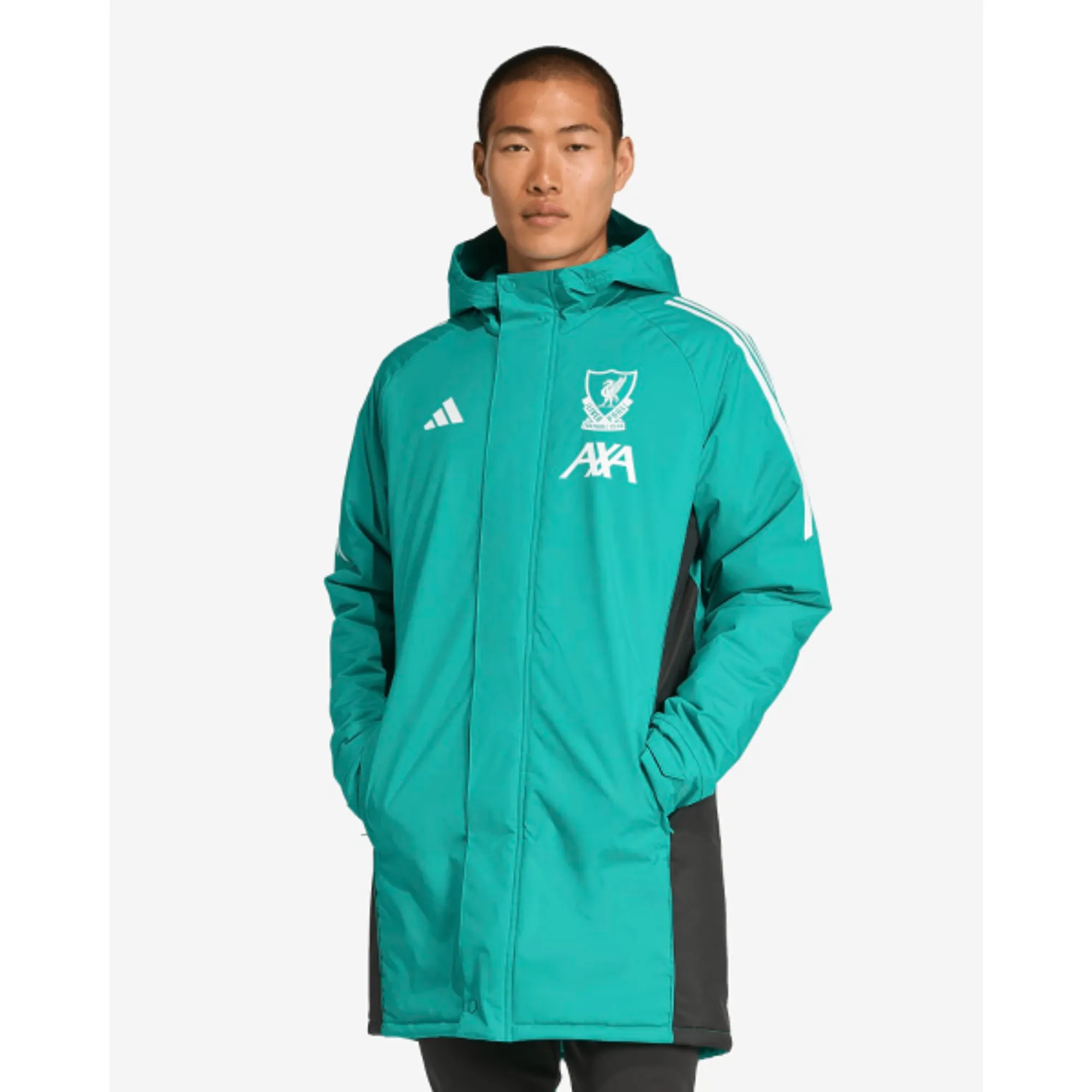 LFC adidas Mens 25/26 European Long Matchday Jacket