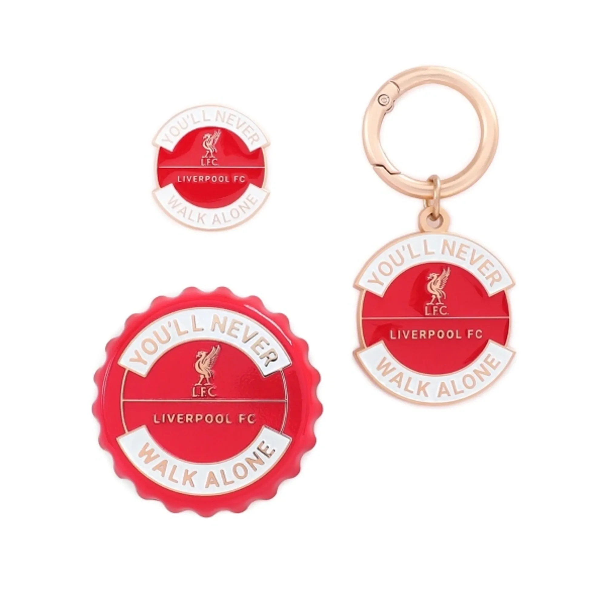 LFC Badge, Keyring & Bottle Opener