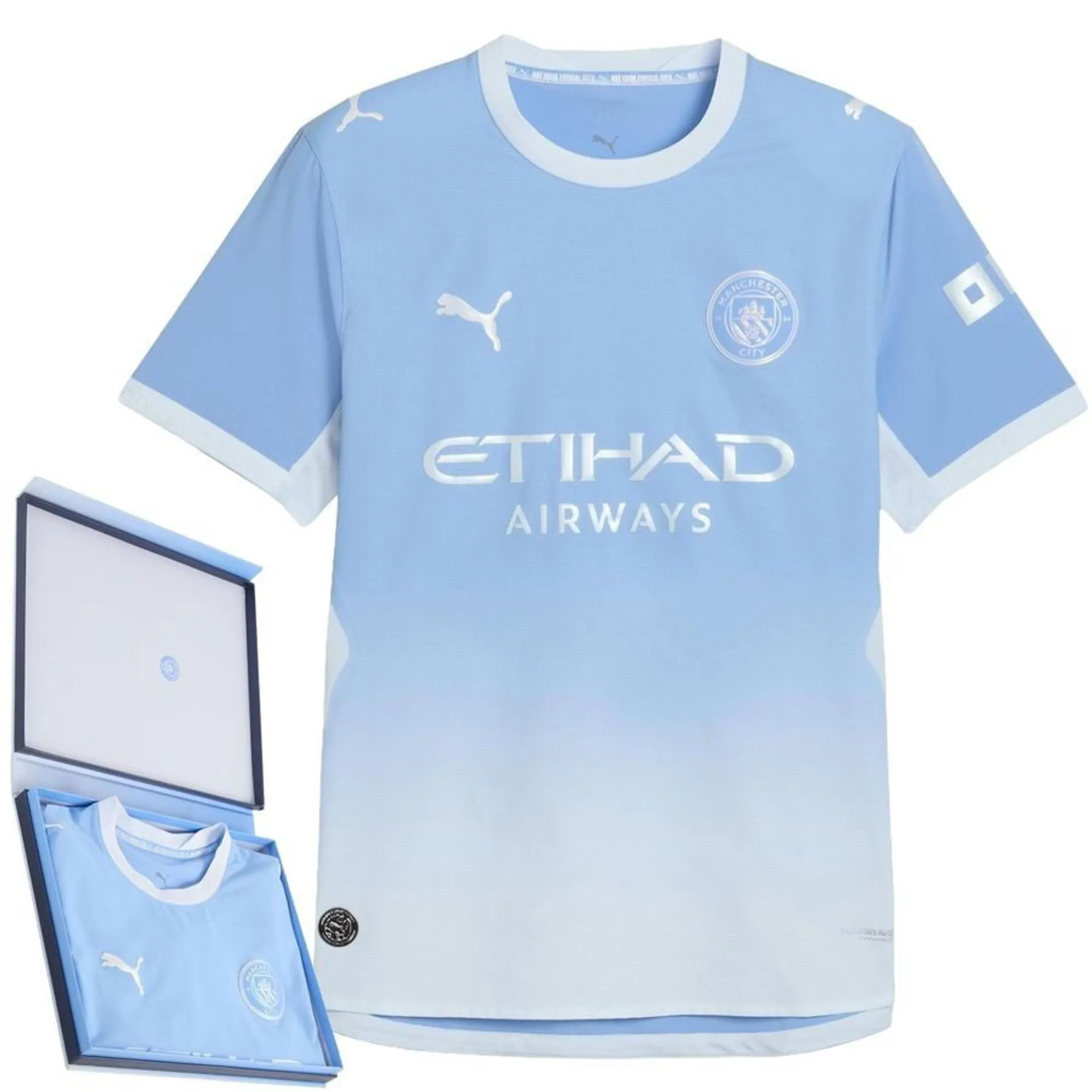 Manchester City Home Shirt 2026/27 Authentic With Box - ['Blue', 'White']