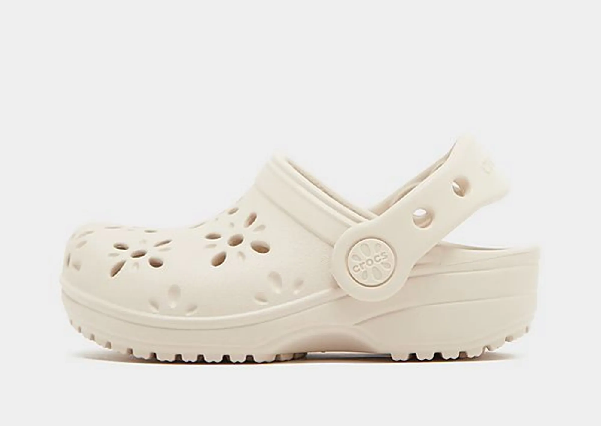 Crocs | Kids | Toddler Classic Floral Cut-Out | Clogs | Frappé | C9