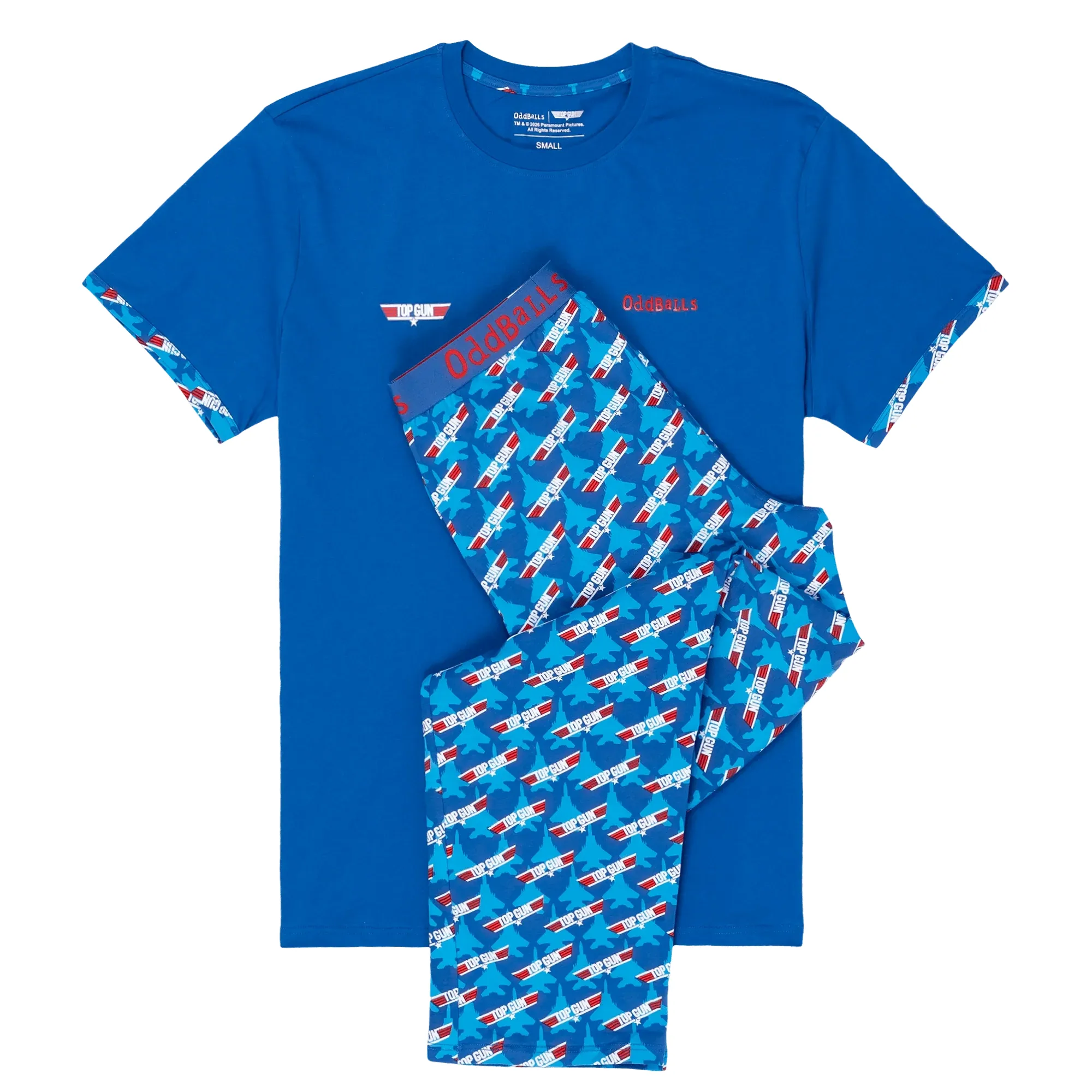 Top Gun - Men's Long Pyjamas Set (T-Shirt & Trousers)