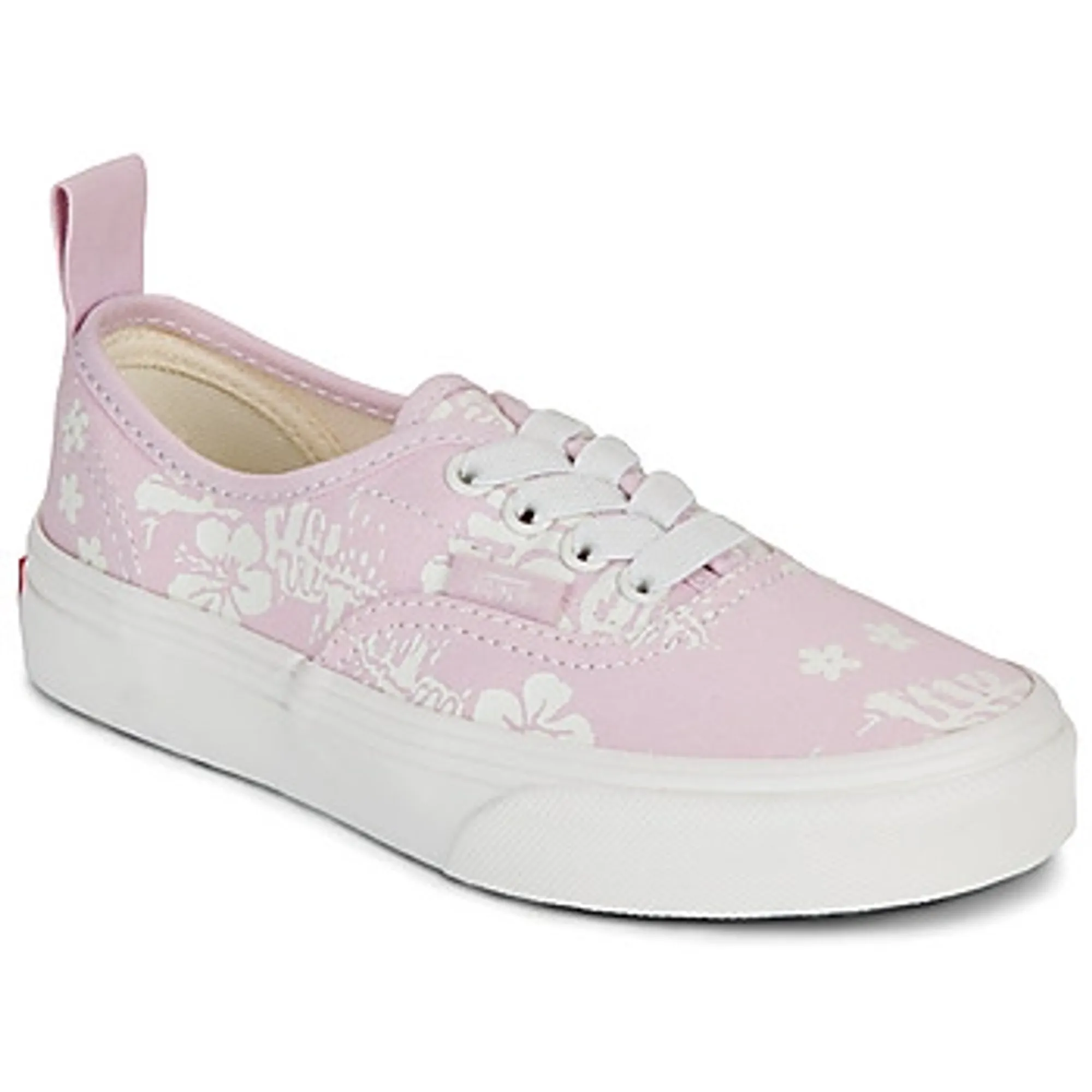 Vans Authentic Elastic Lace girls's Children's Shoes (Trainers) in Pink